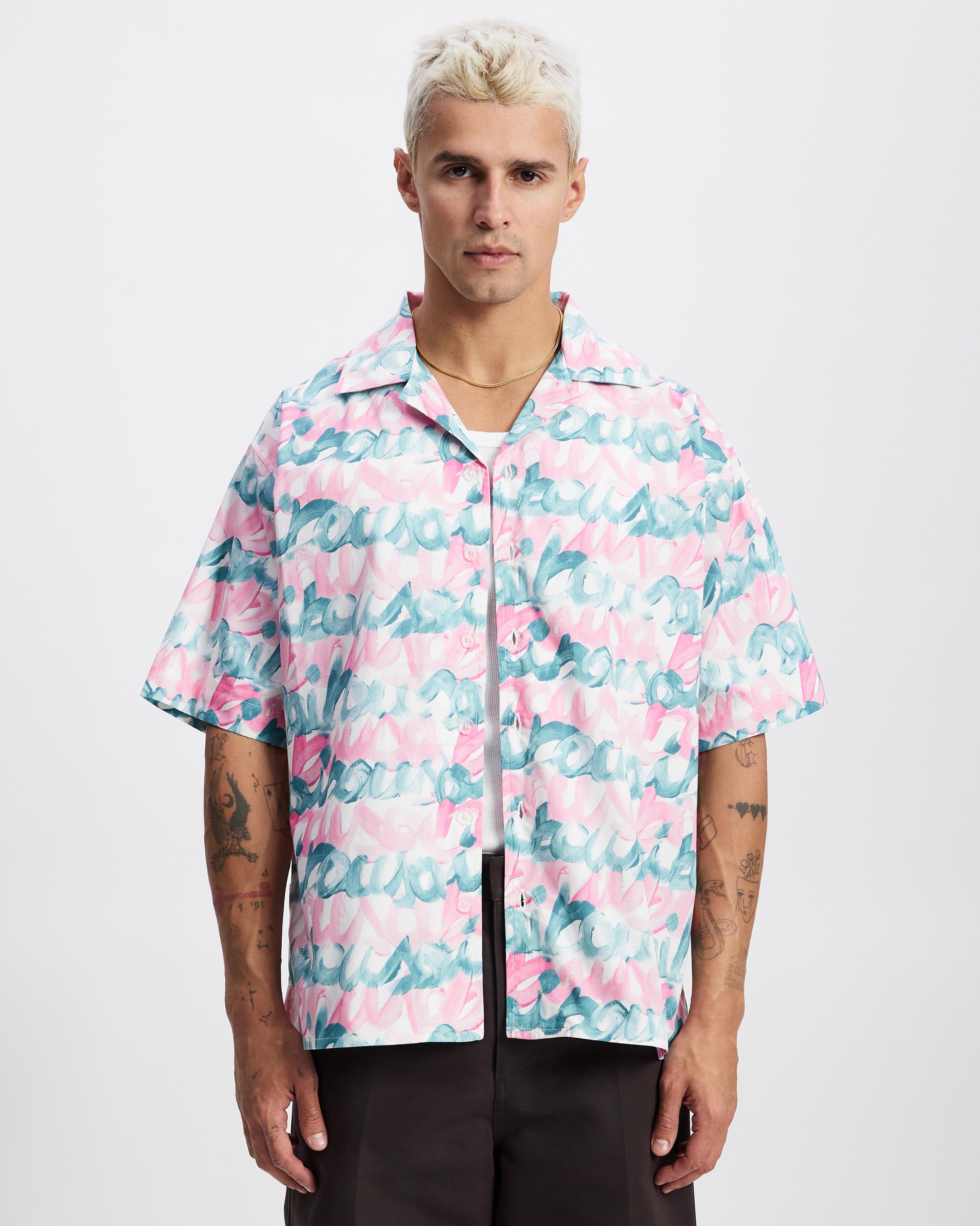 Branding Bowling Shirt Regular Fit