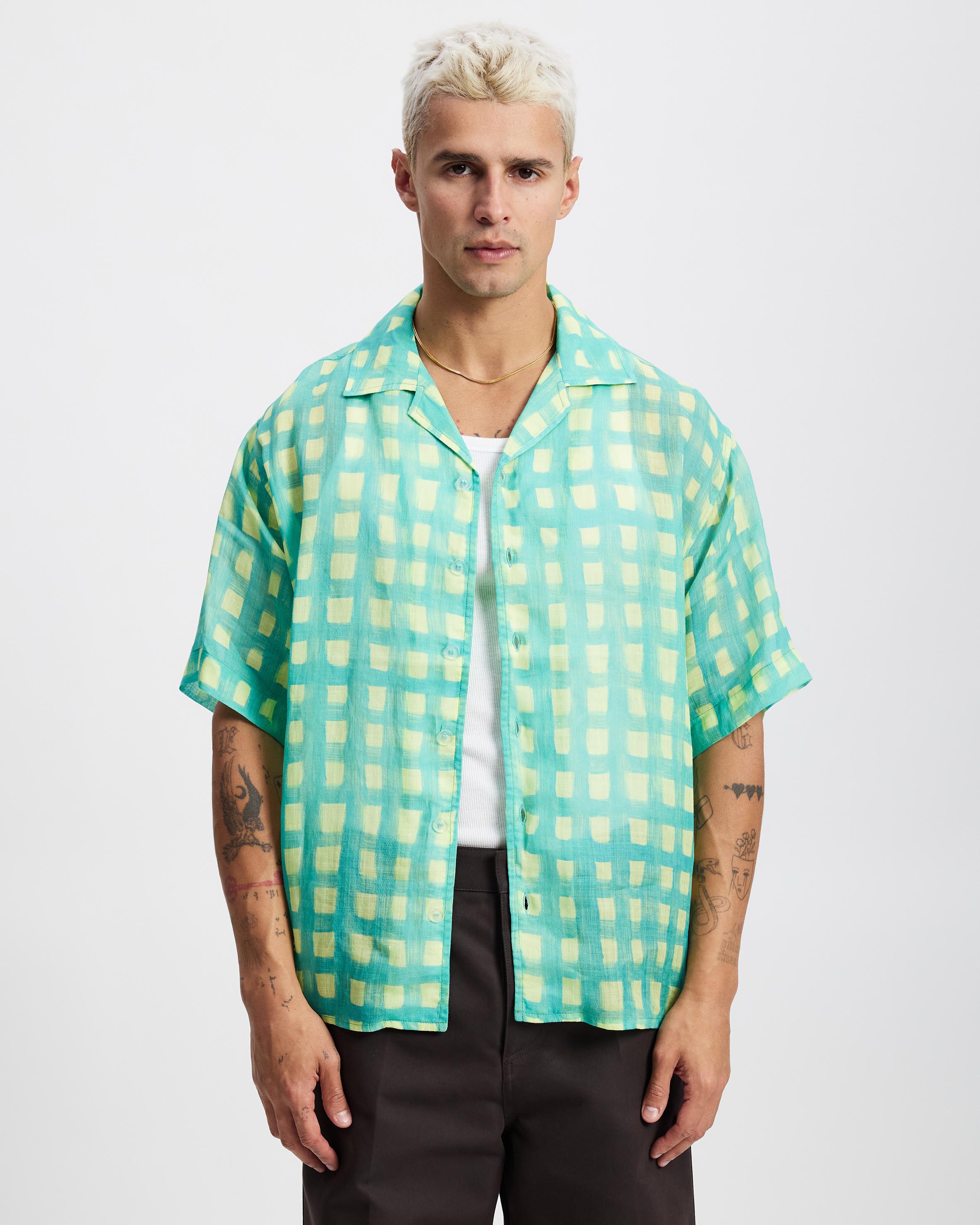 Check Bowling Shirt Regular Fit