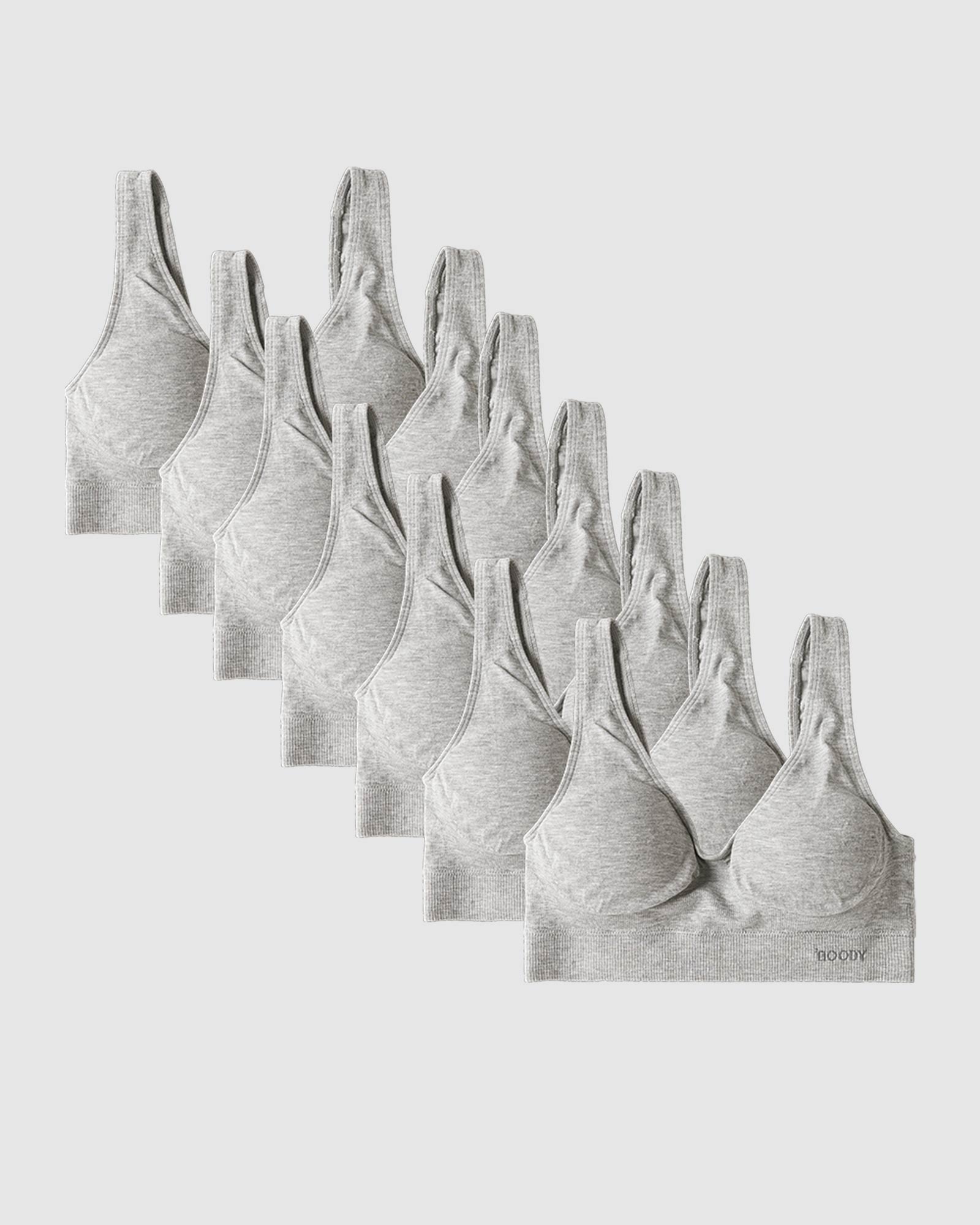 7-Pack Padded Shaper Crop Bra