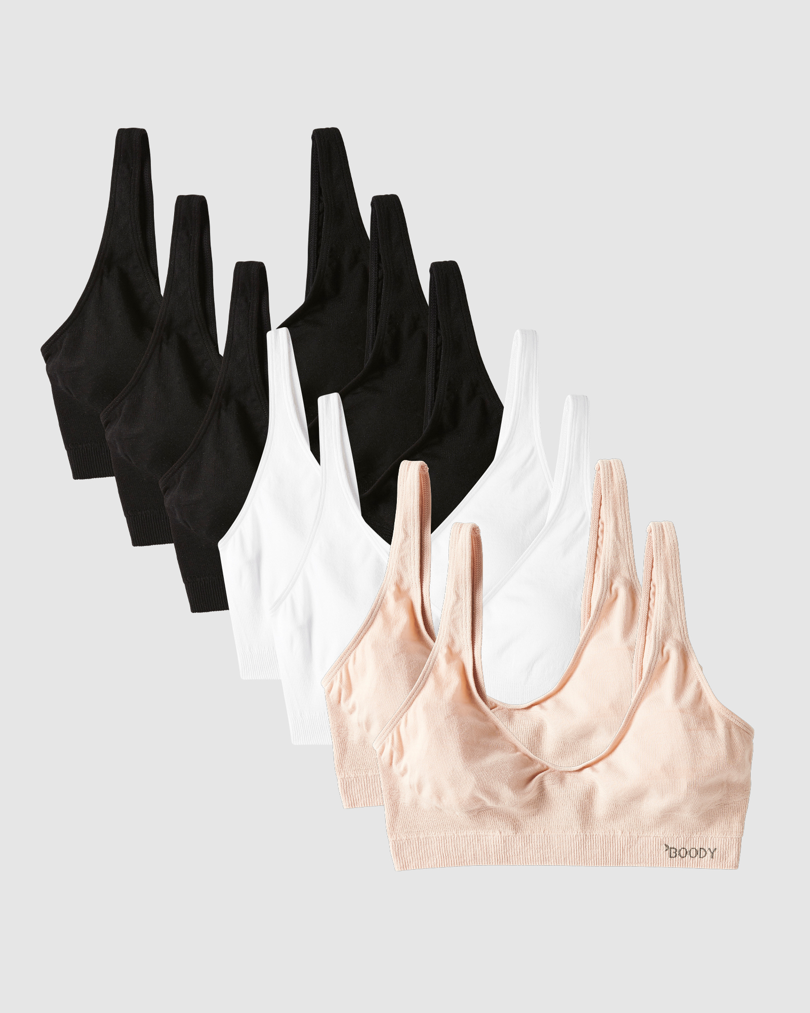 7-Pack Shaper Crop Bra