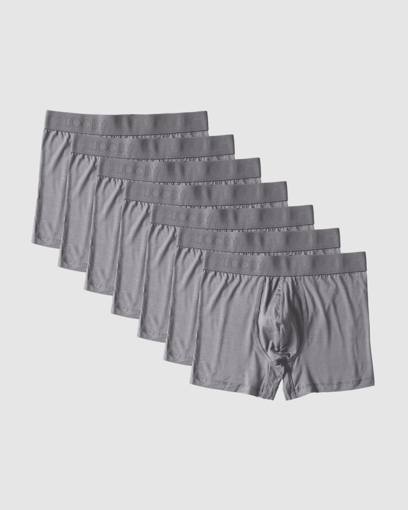 7-Pack Mens Everyday Boxer Ash