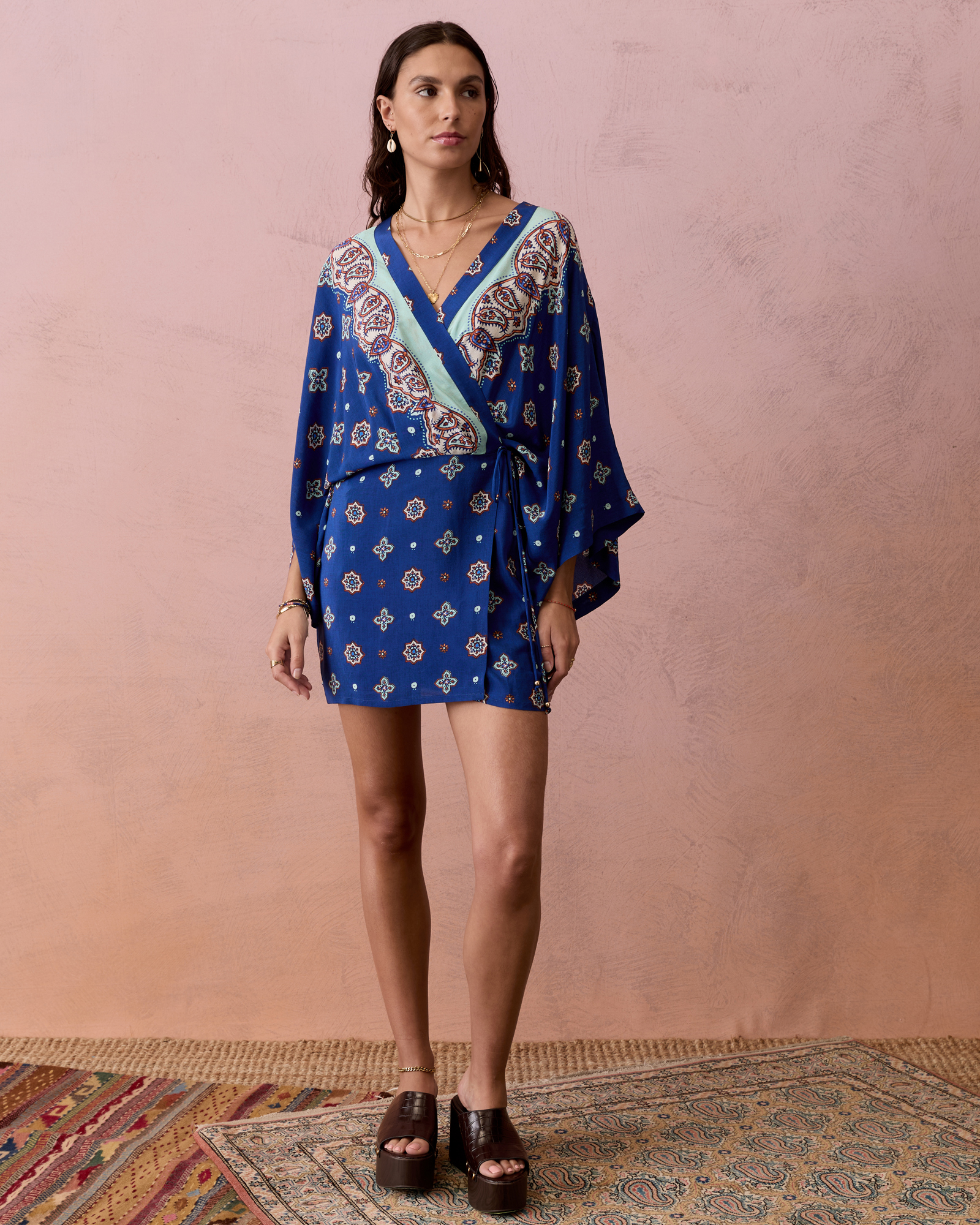 Cerulea Robe Dress