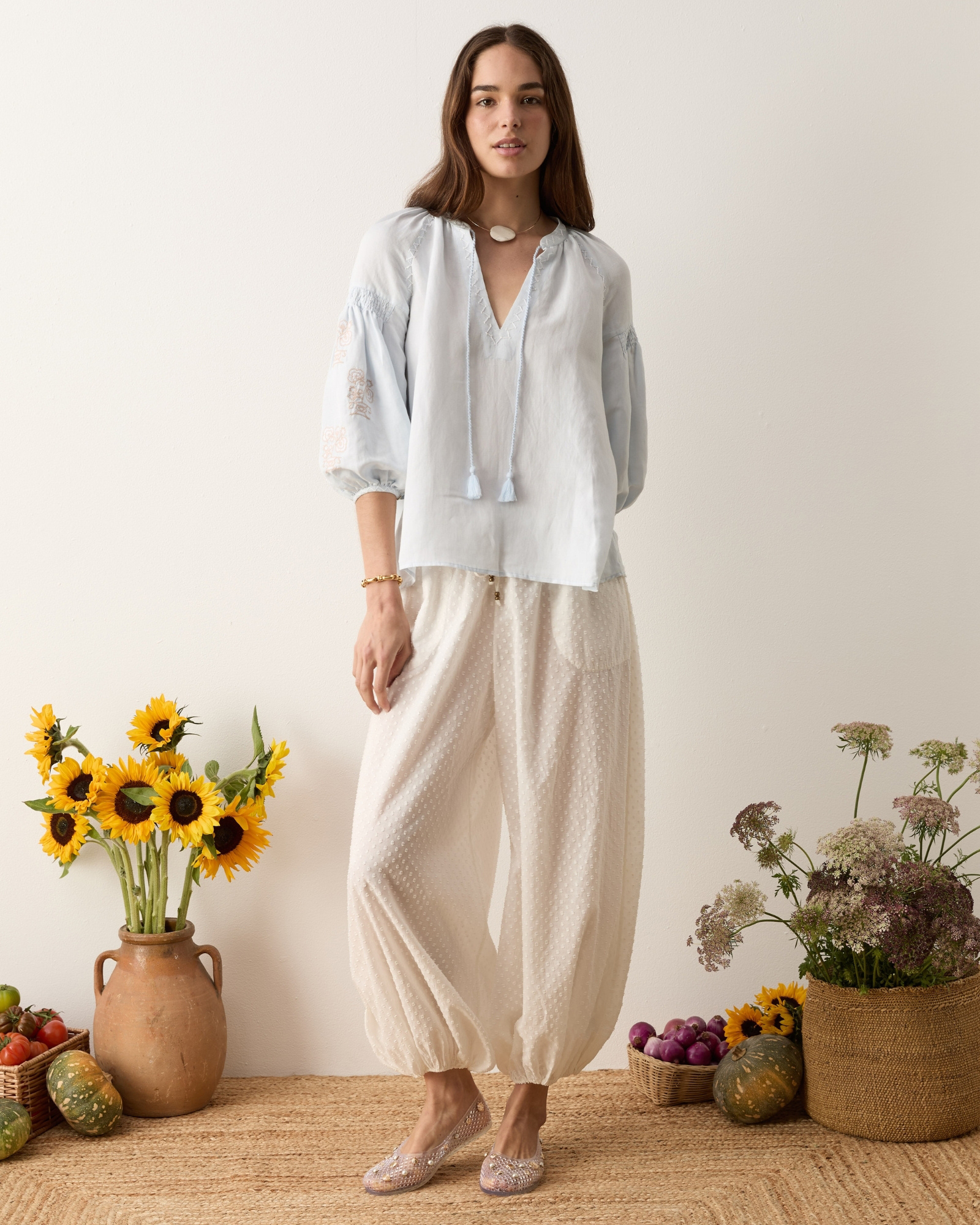 Malissa Embroidered Blouse