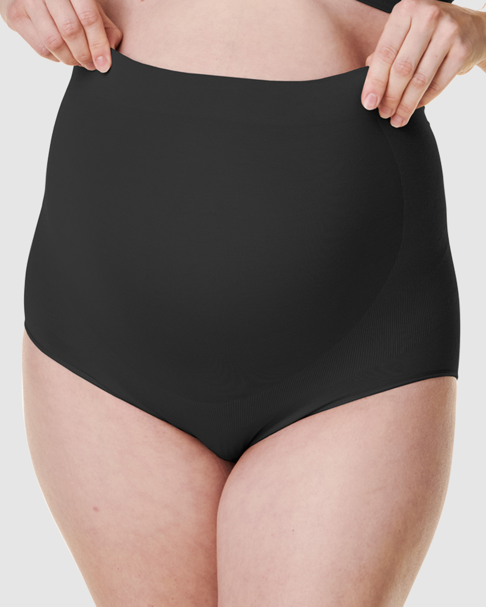 Seamless High Waist Bump Support Maternity Brief