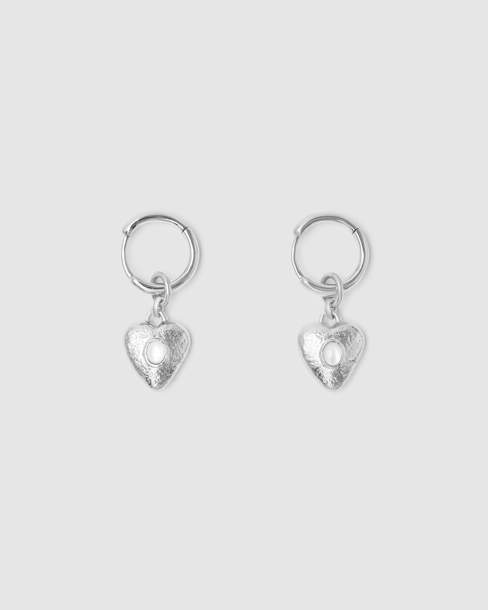 Pearl Locket Earrings