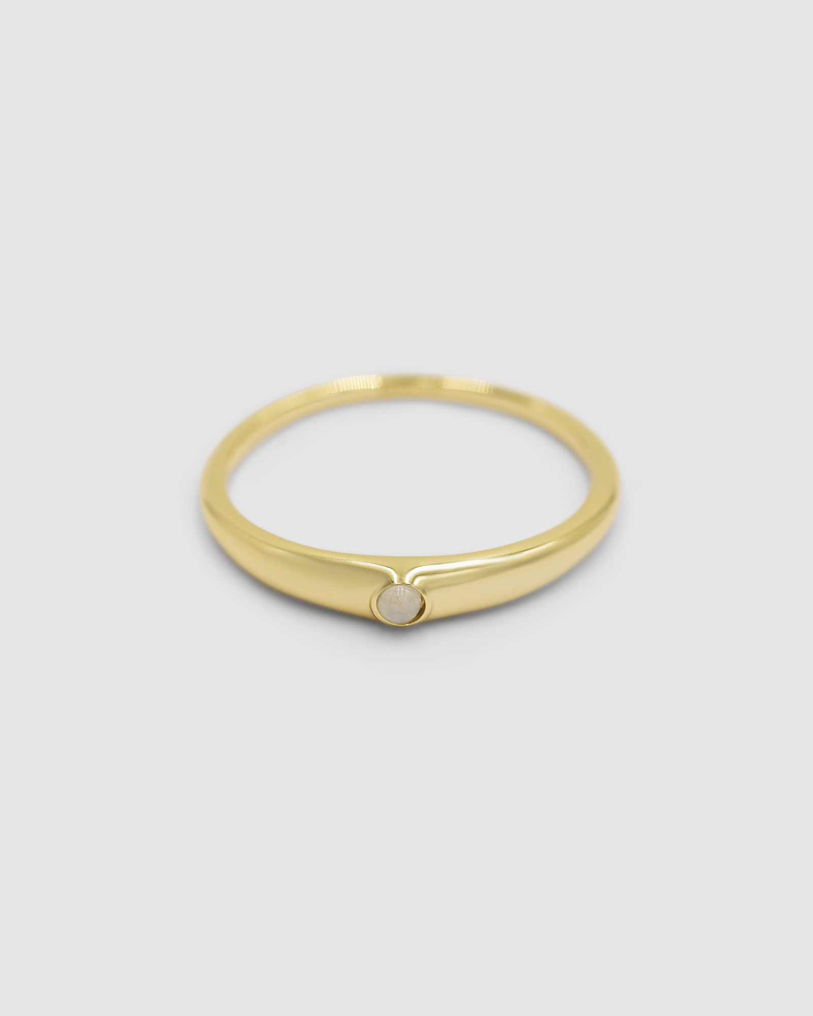 Ada Slim Moonstone Ring