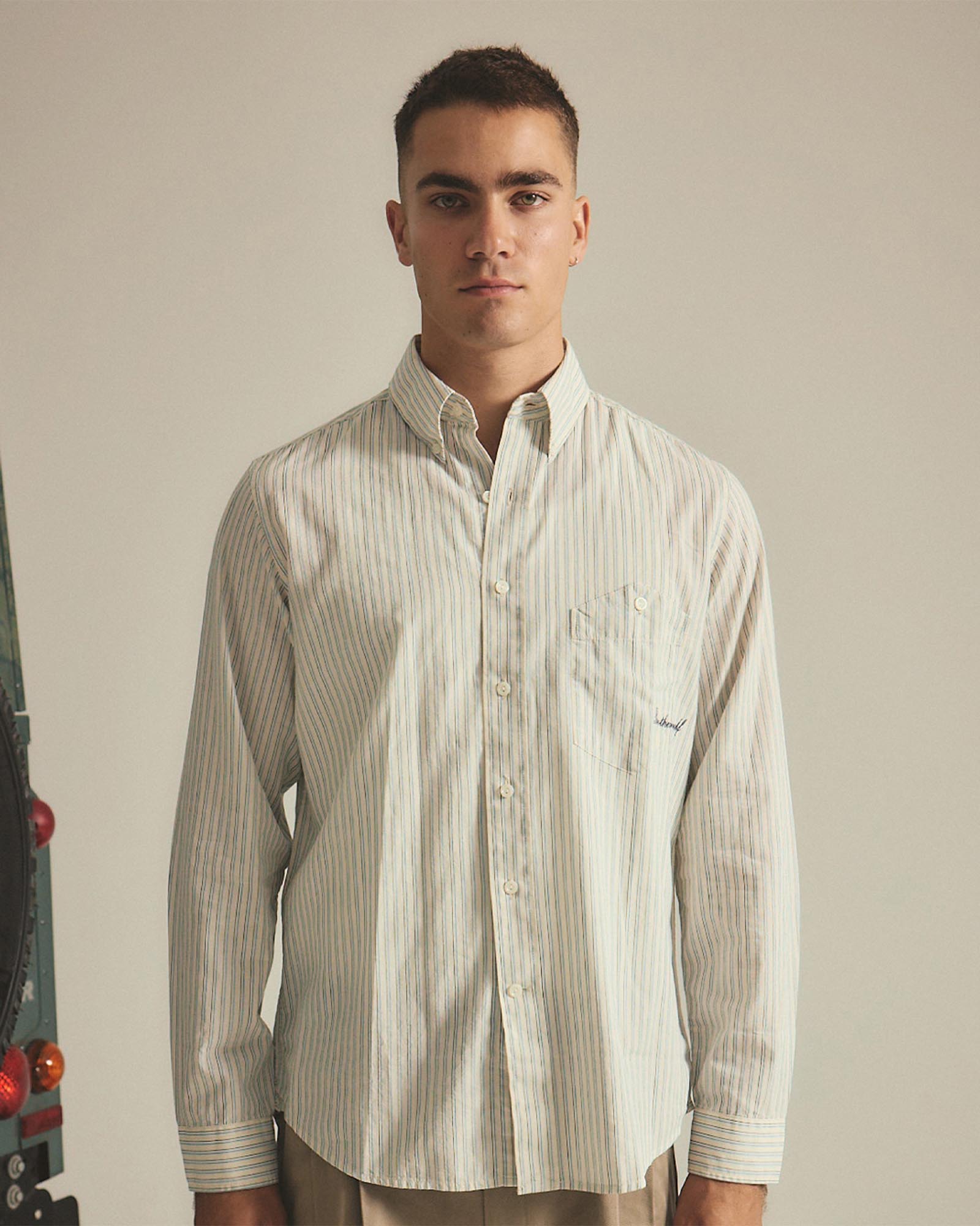 Script Long Sleeve Shirt