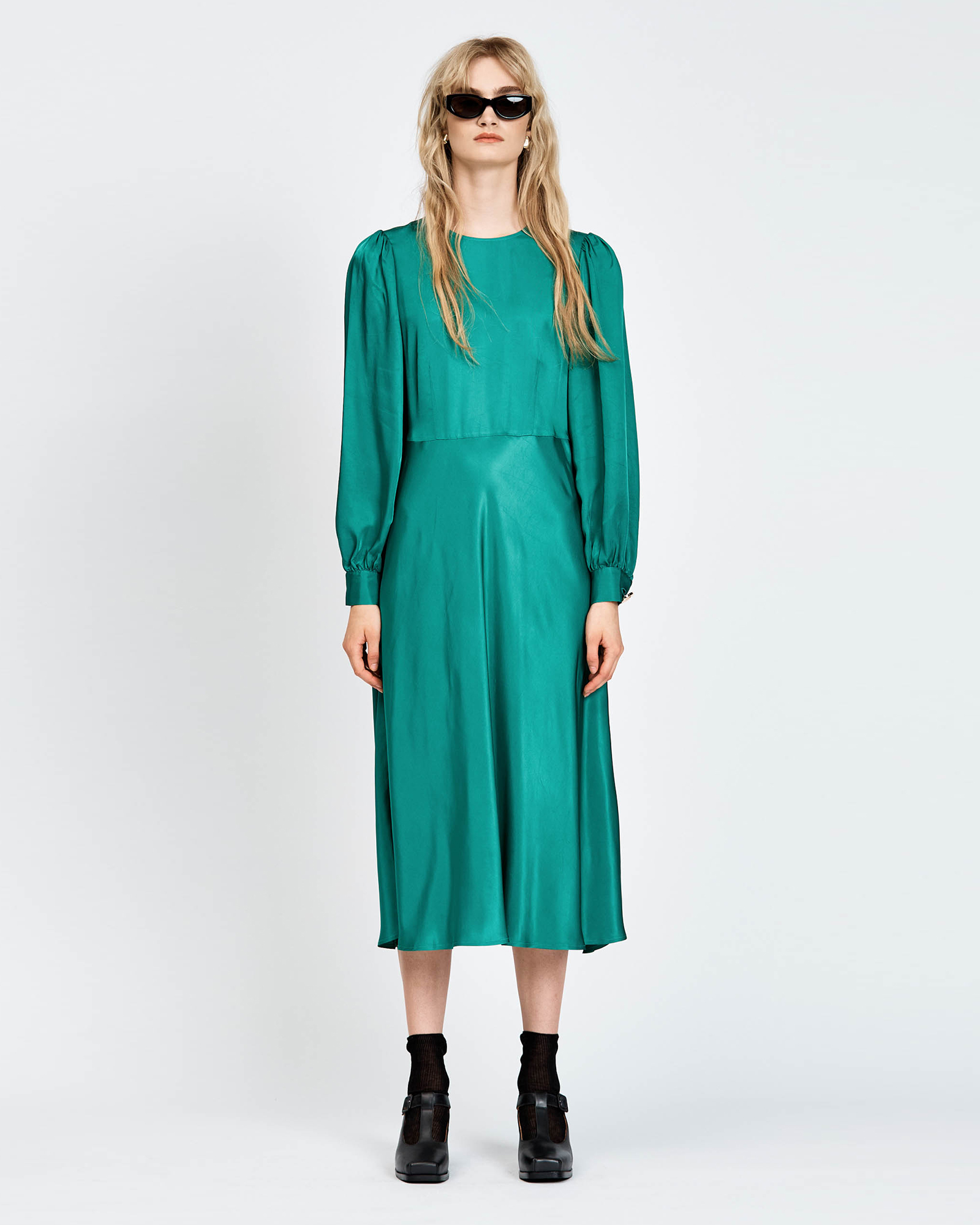Peregrine Dress Green
