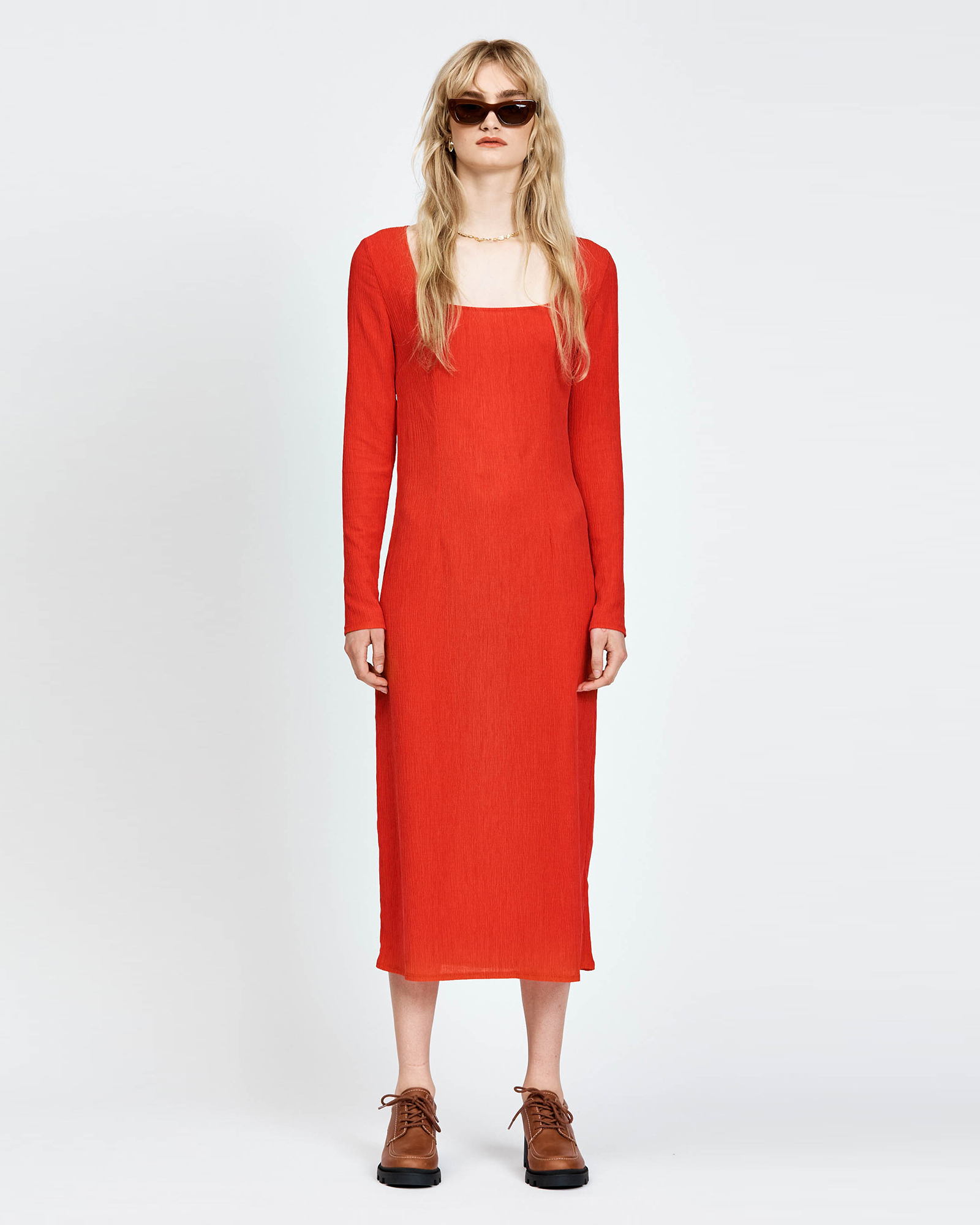 Joki Dress Red
