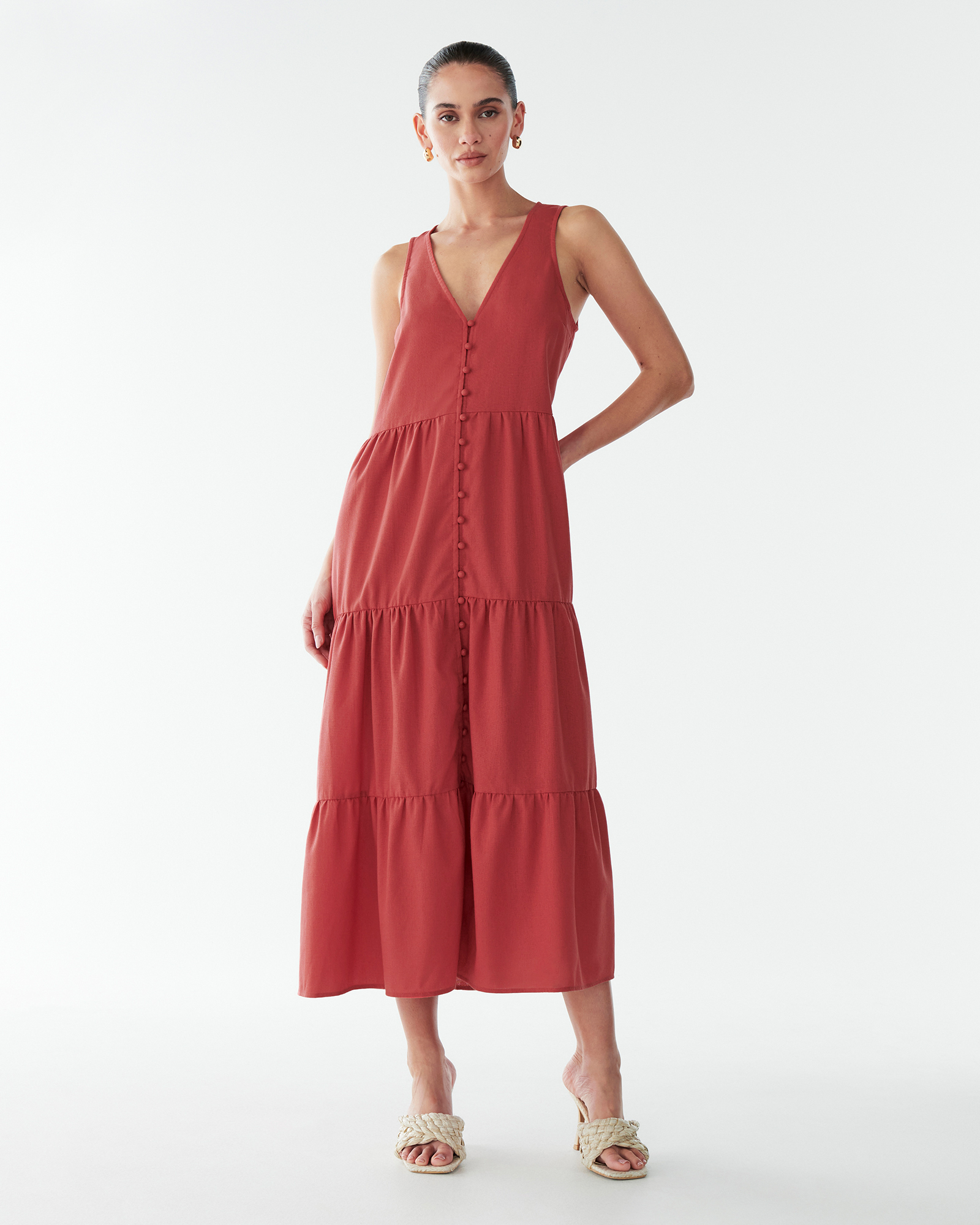 Polly Linen Dress