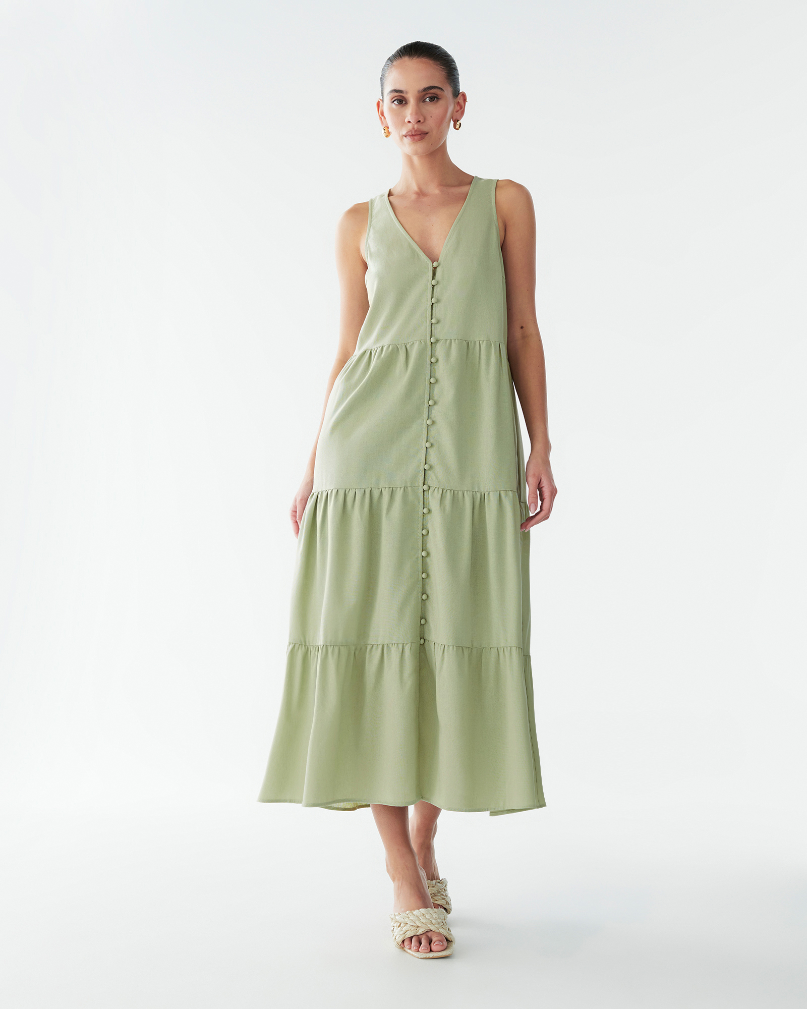 Polly Linen Dress