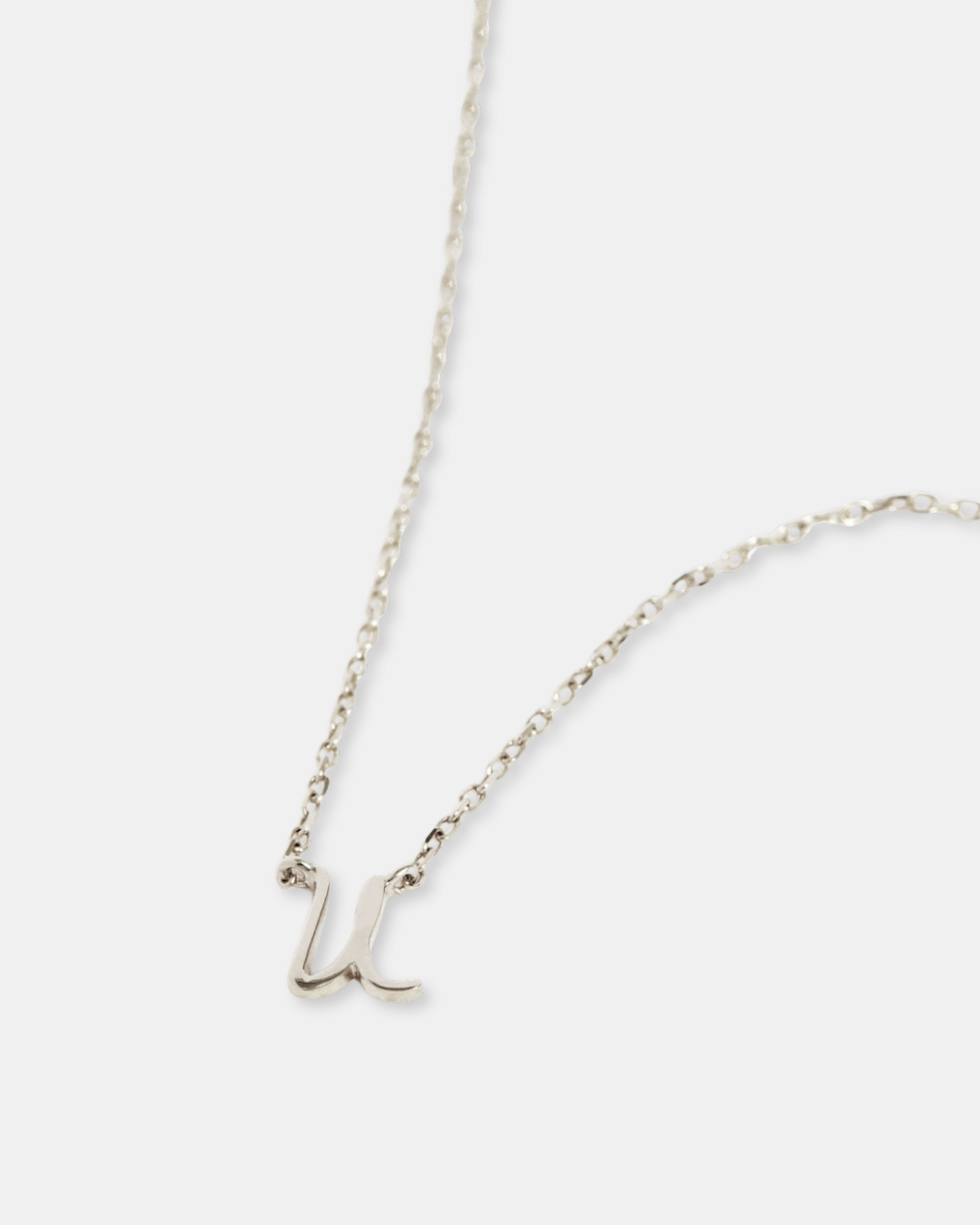 Love Letter Necklace - U