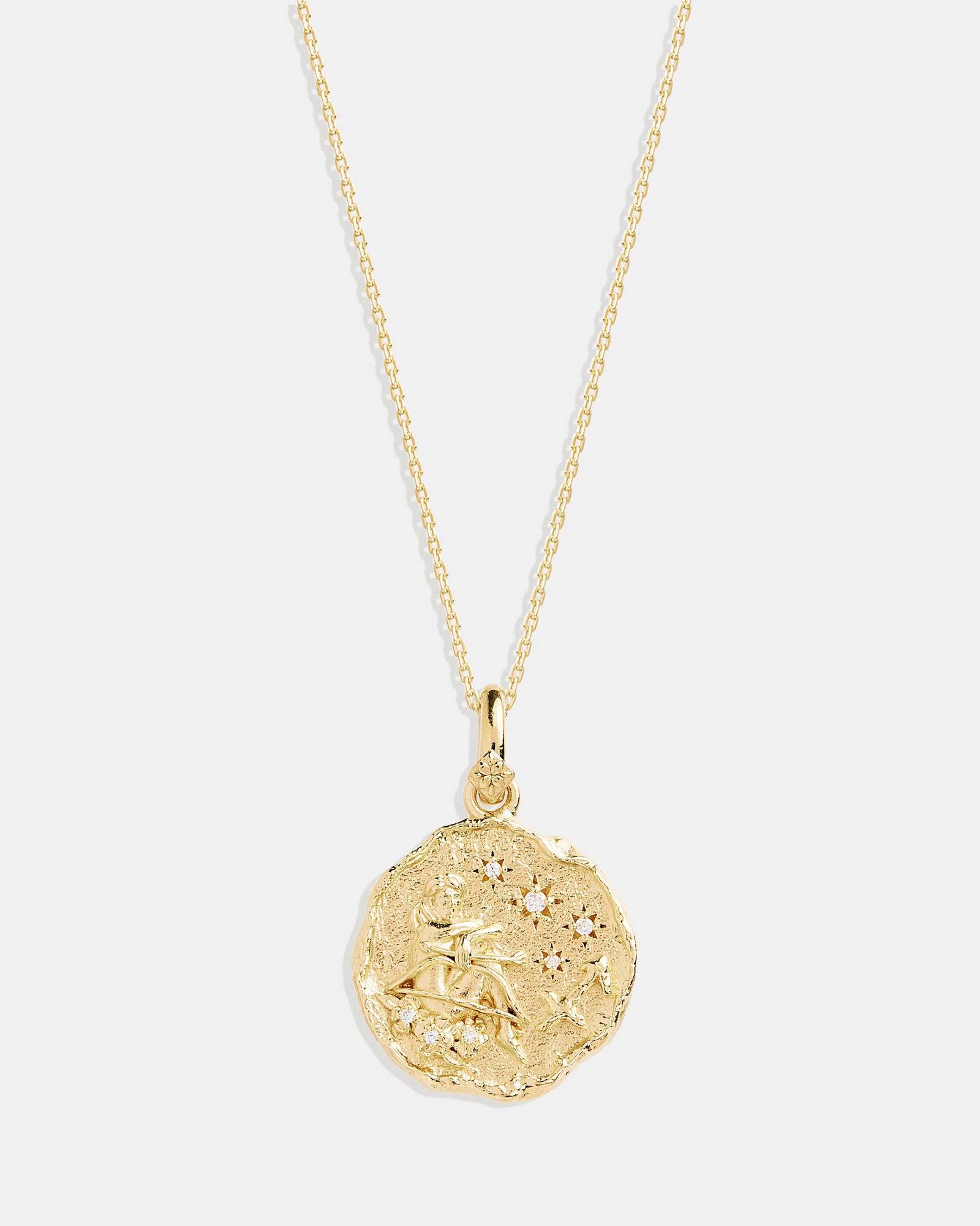 She Is Sagittarius Zodiac Necklace