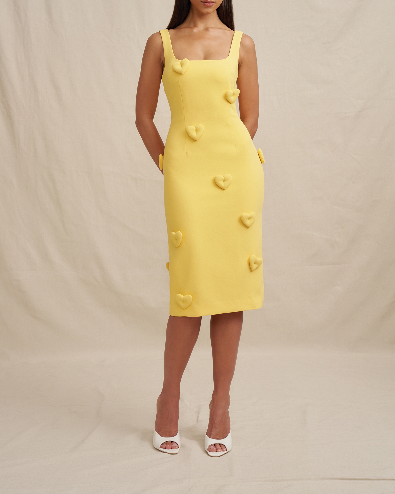 Amora Heart Midi Dress