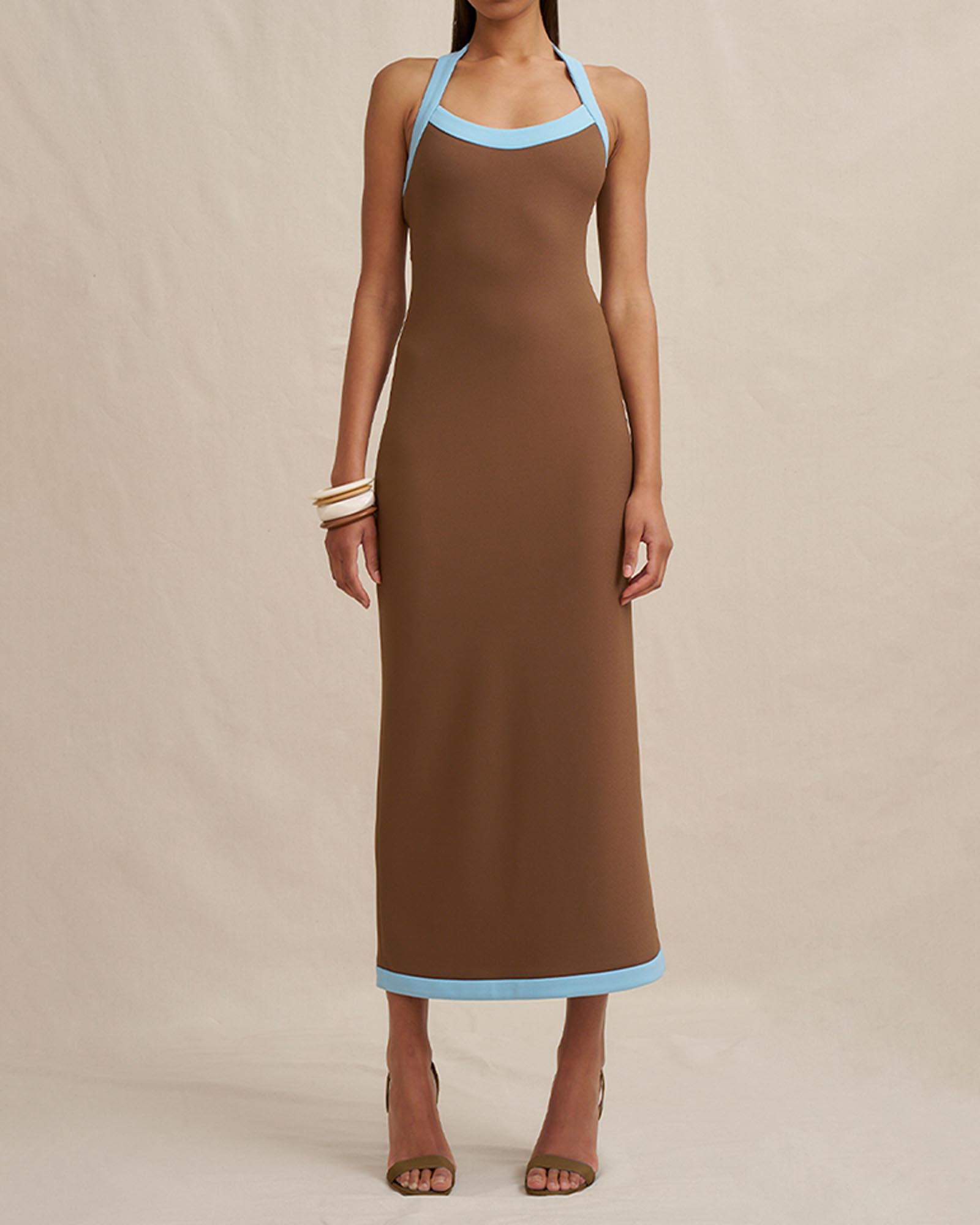Colette Halter Midi Dress