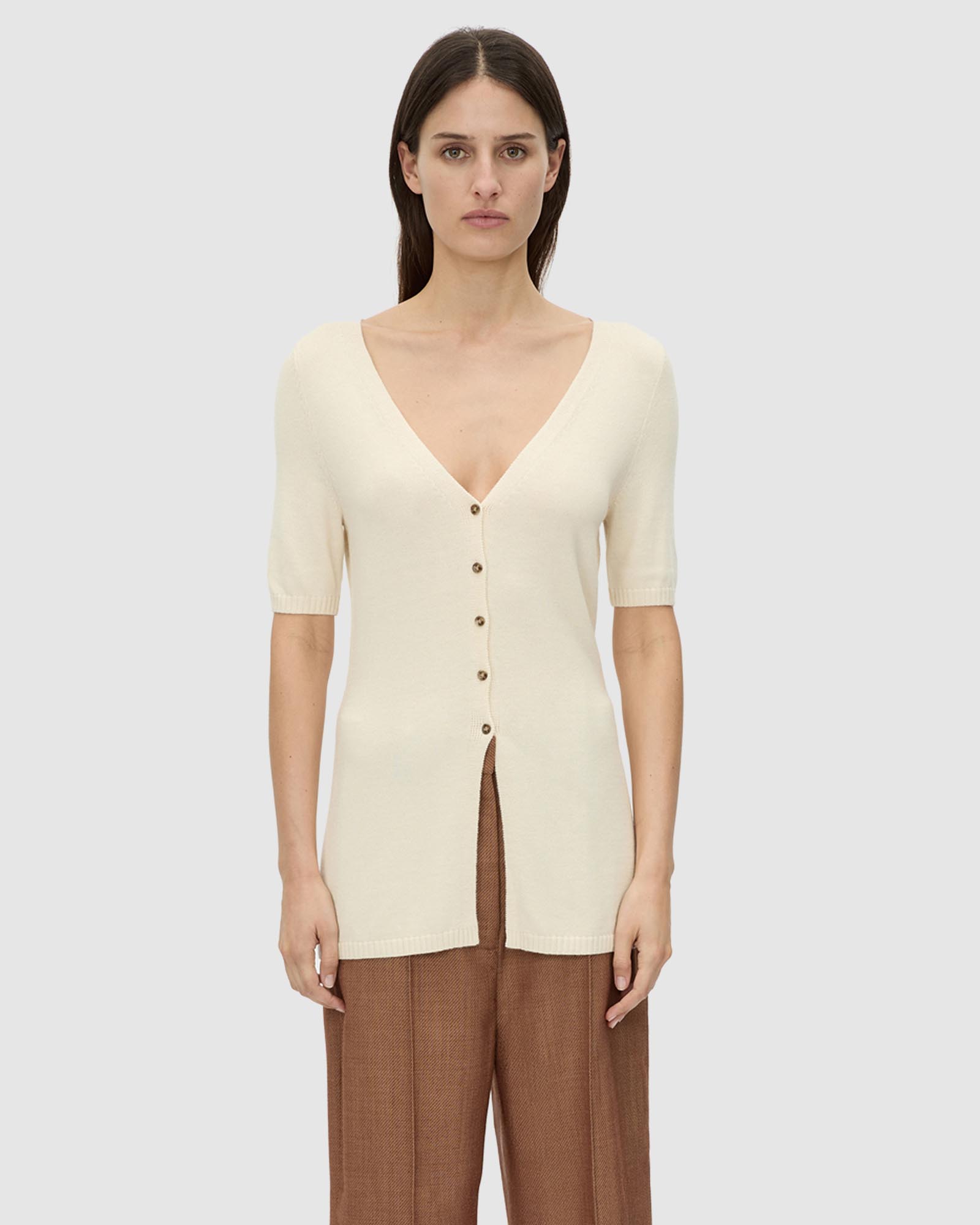 Nimbus Buttoned SS Top