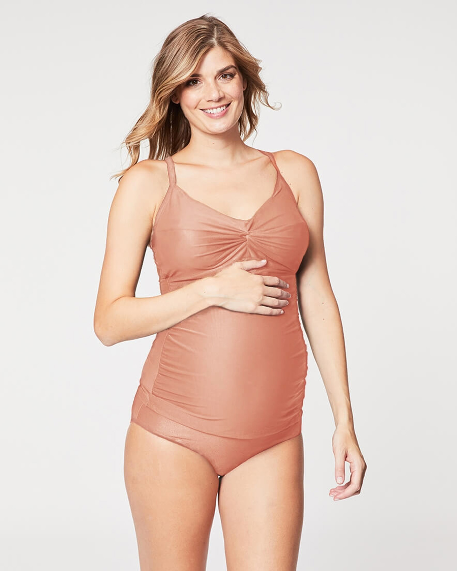Frappe Maternity Tankini Swim Set (for D-G Cups)