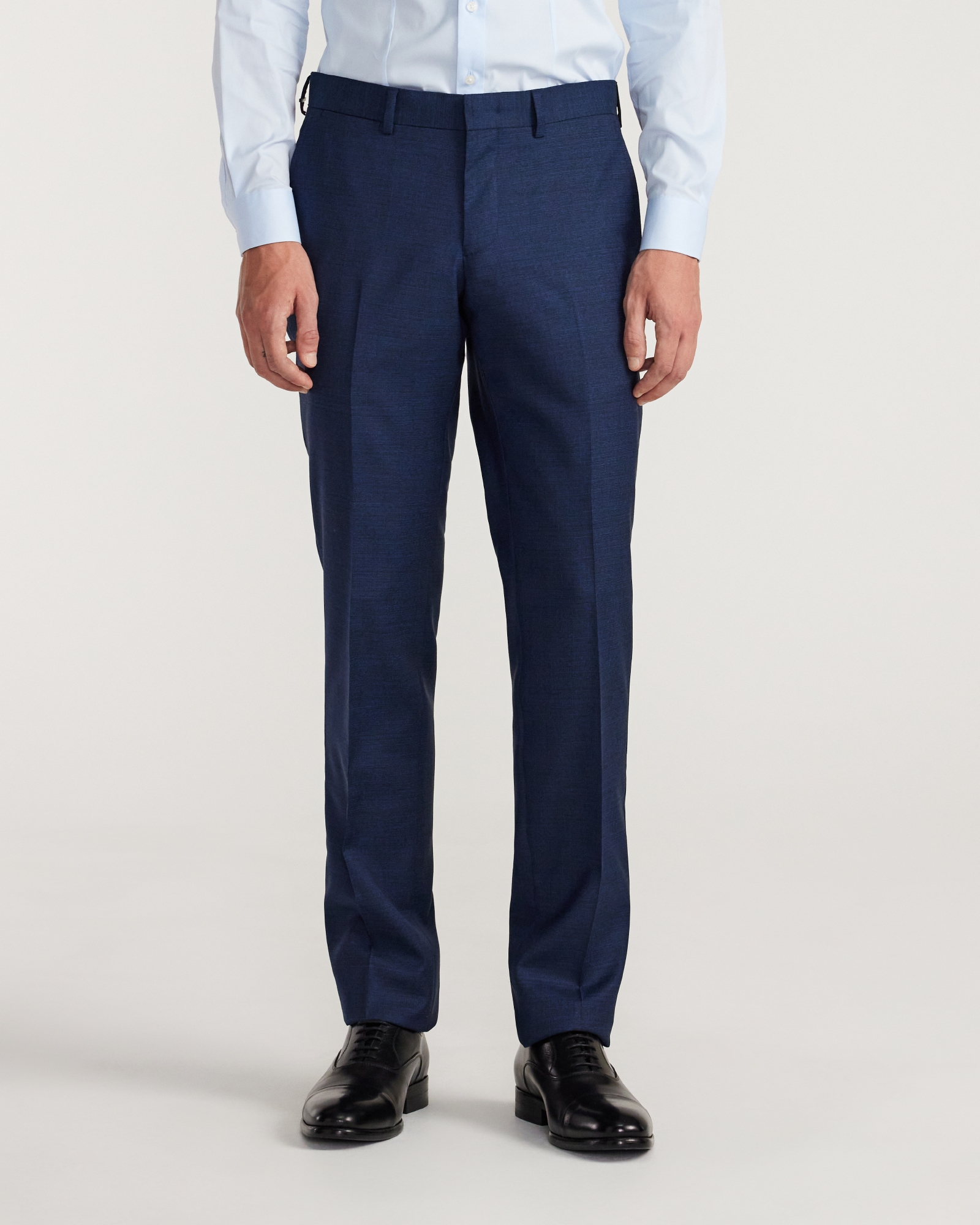 Crosshatch Suit Pants