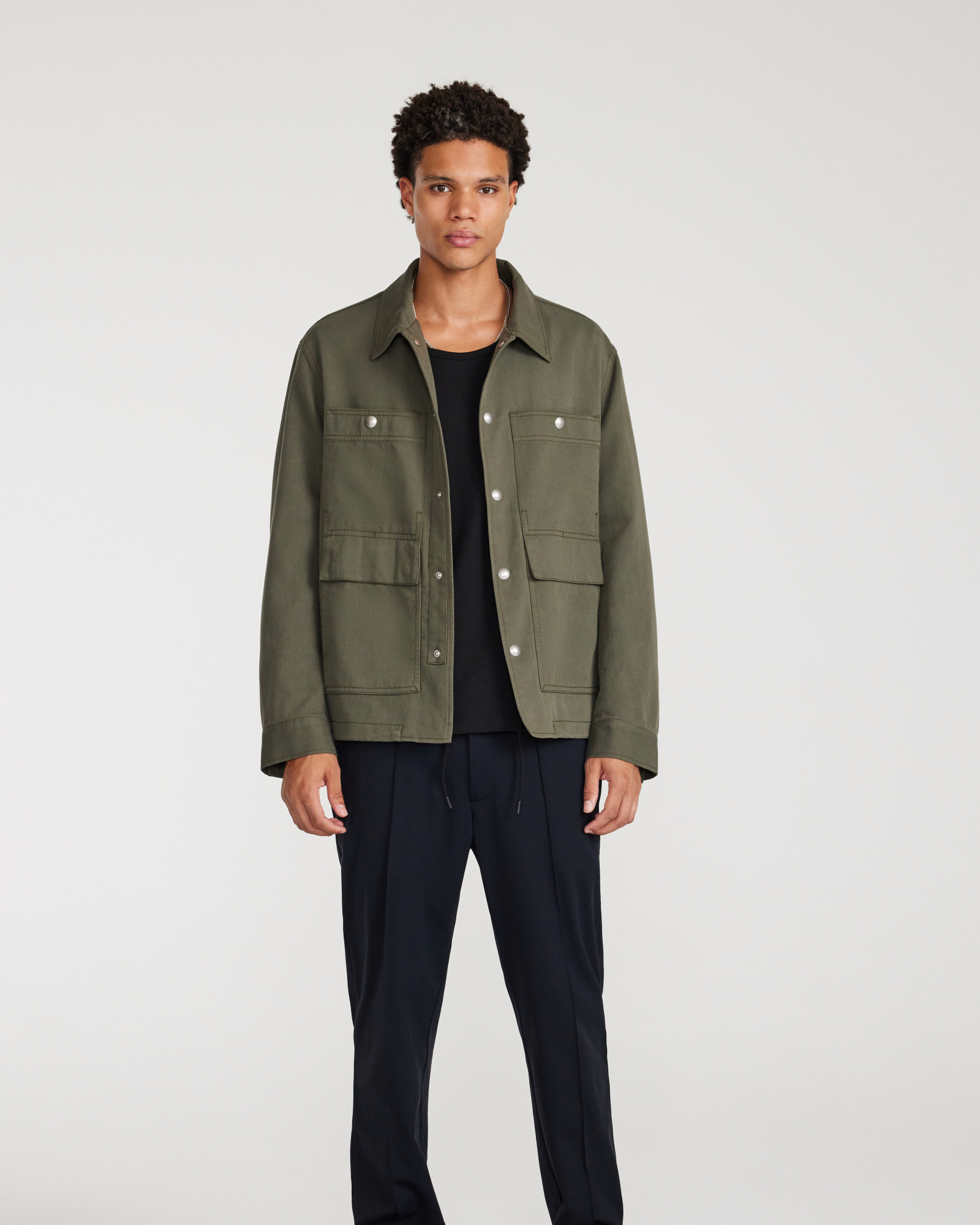Utility Jacket Light Khaki
