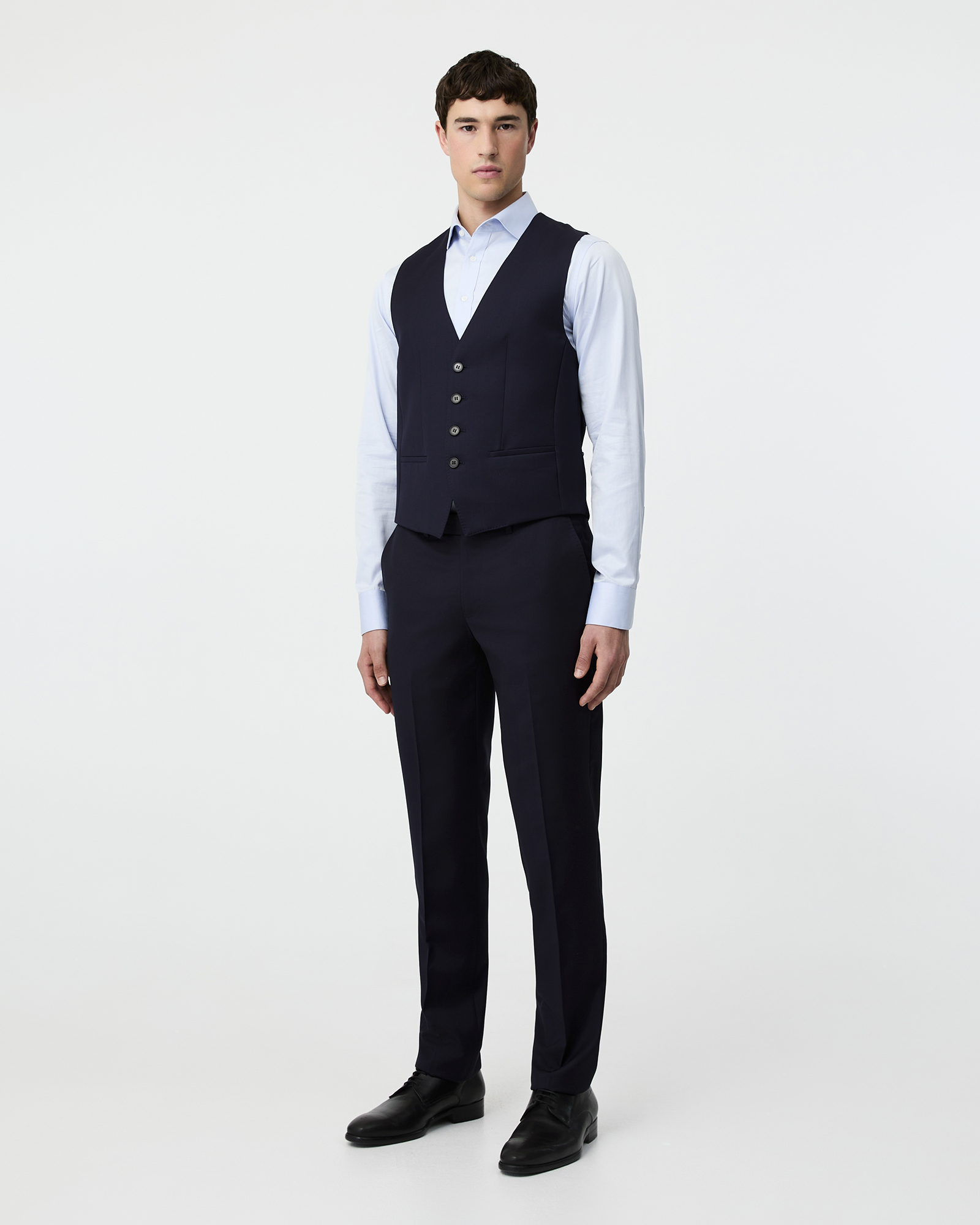 Slim Wool Twill Pant