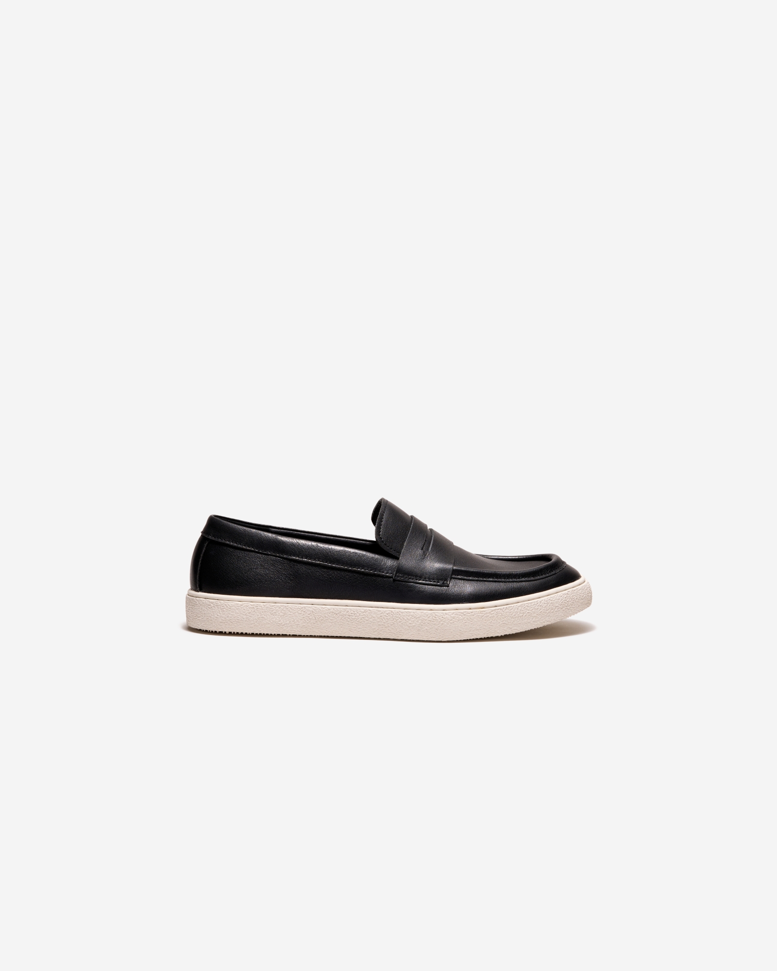 Crepe Sole Slip-On Black