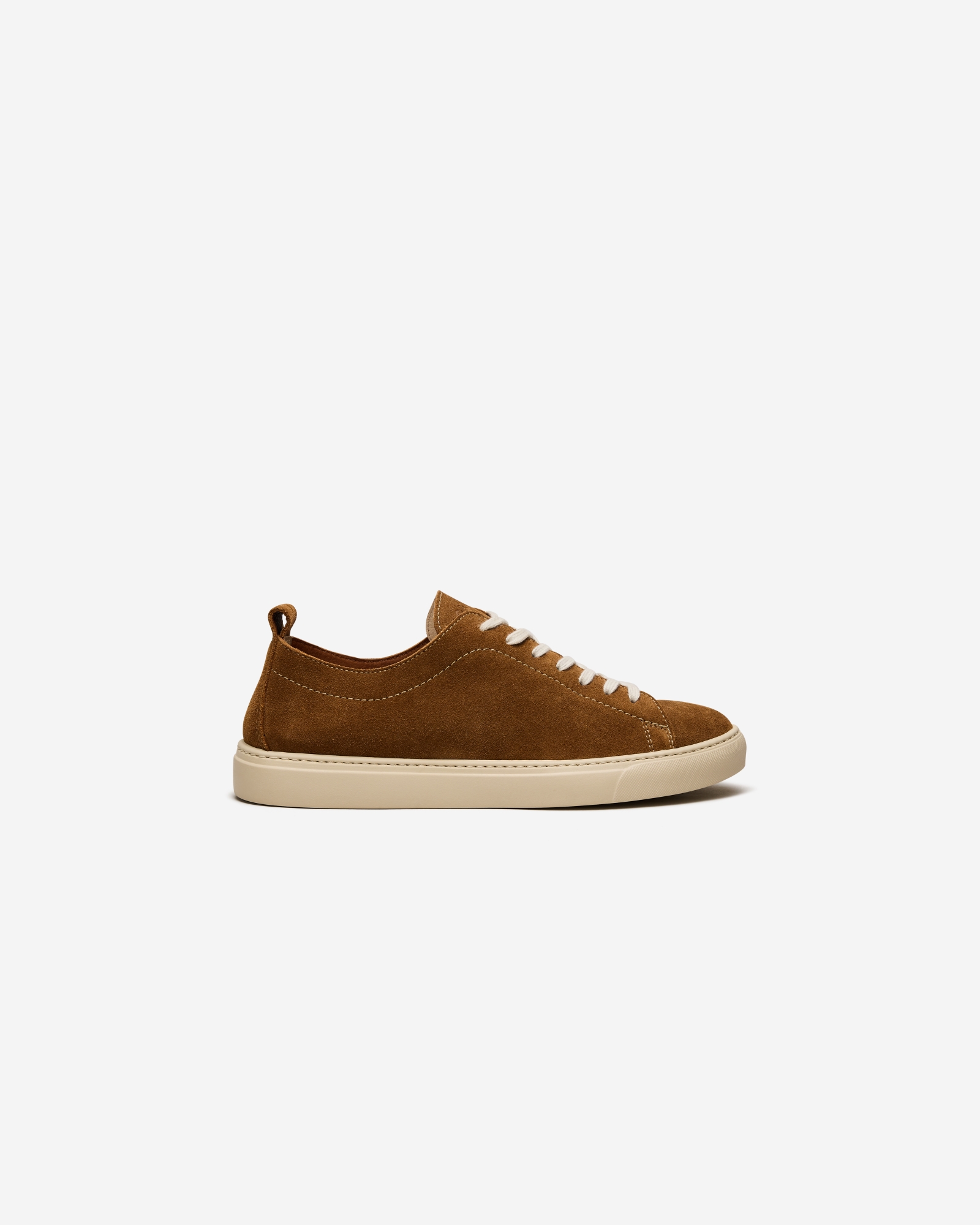 Clean Suede Sneaker Tan