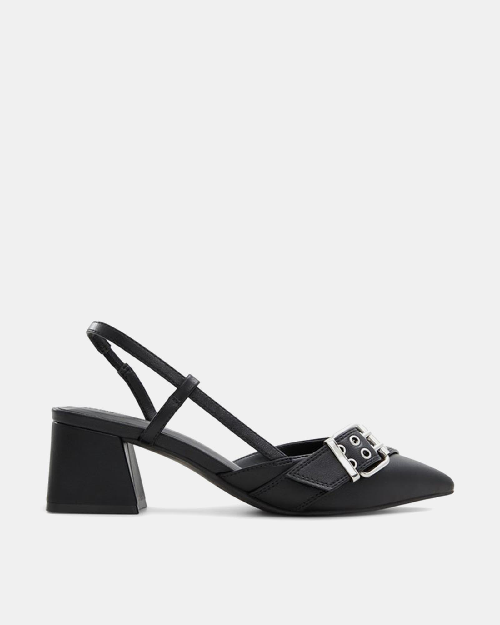 Rumour Slingback Buckle Block Heels