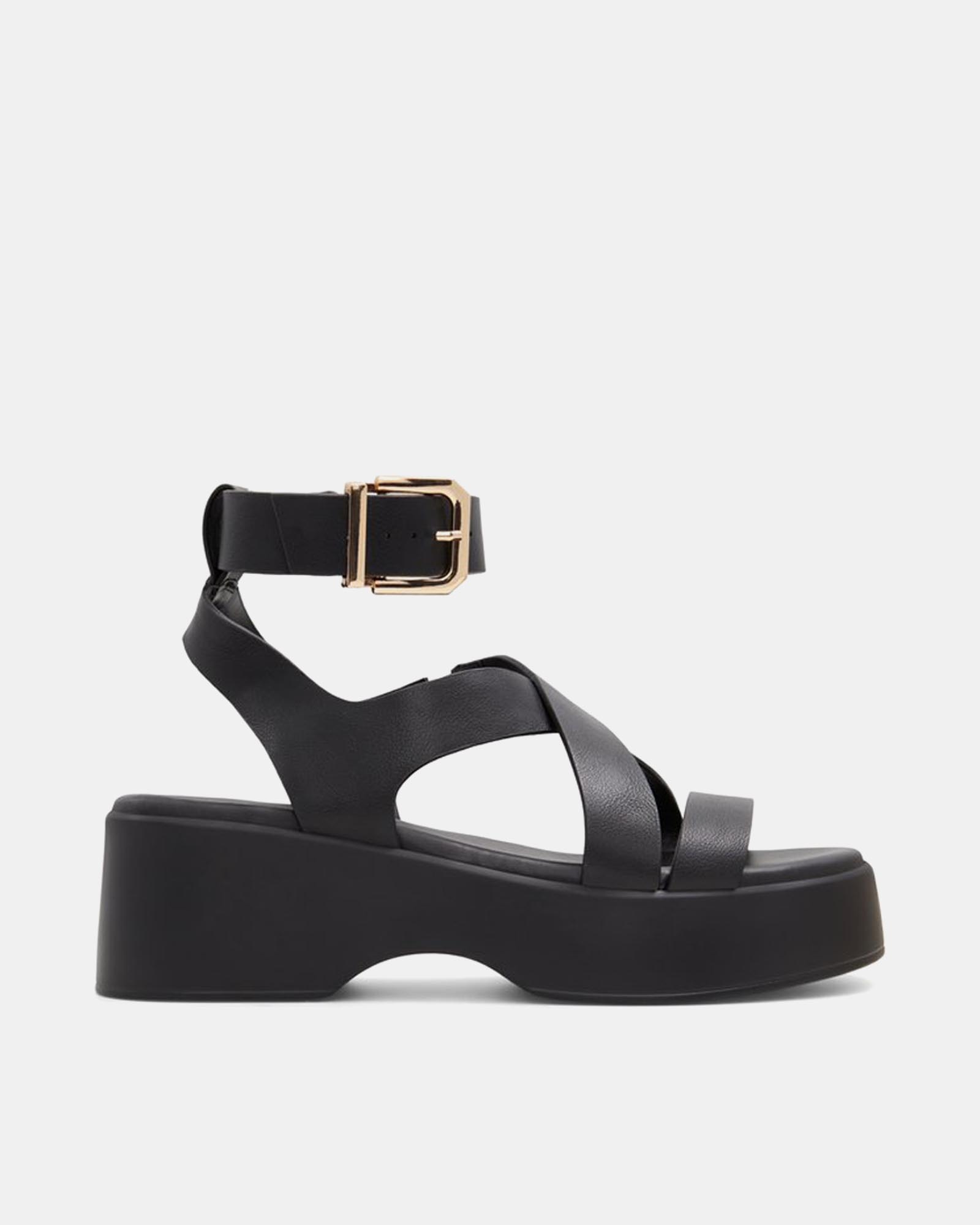 Raia Ankle Strap Wedge Sandals