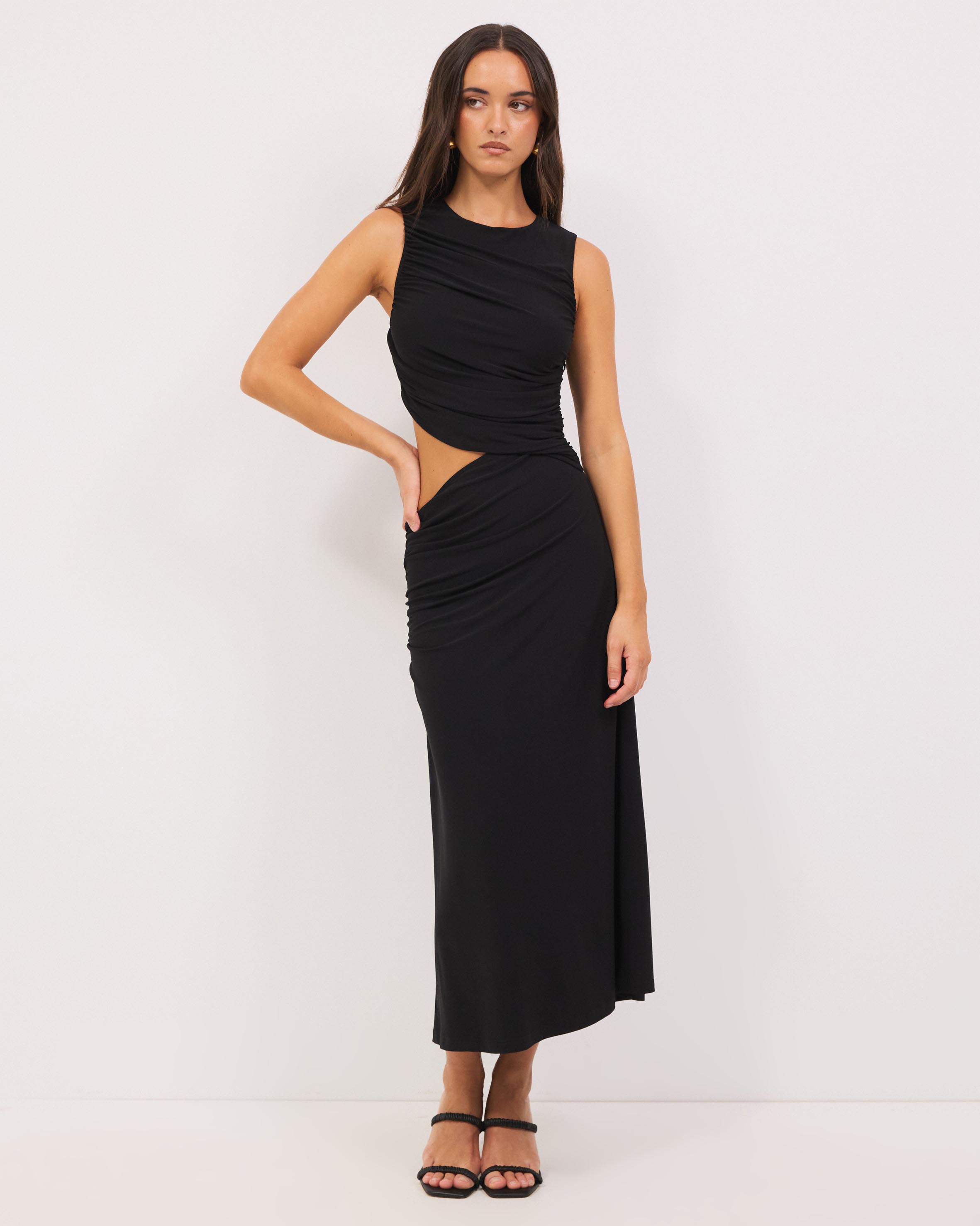 Bonner Cutout Midi Dress