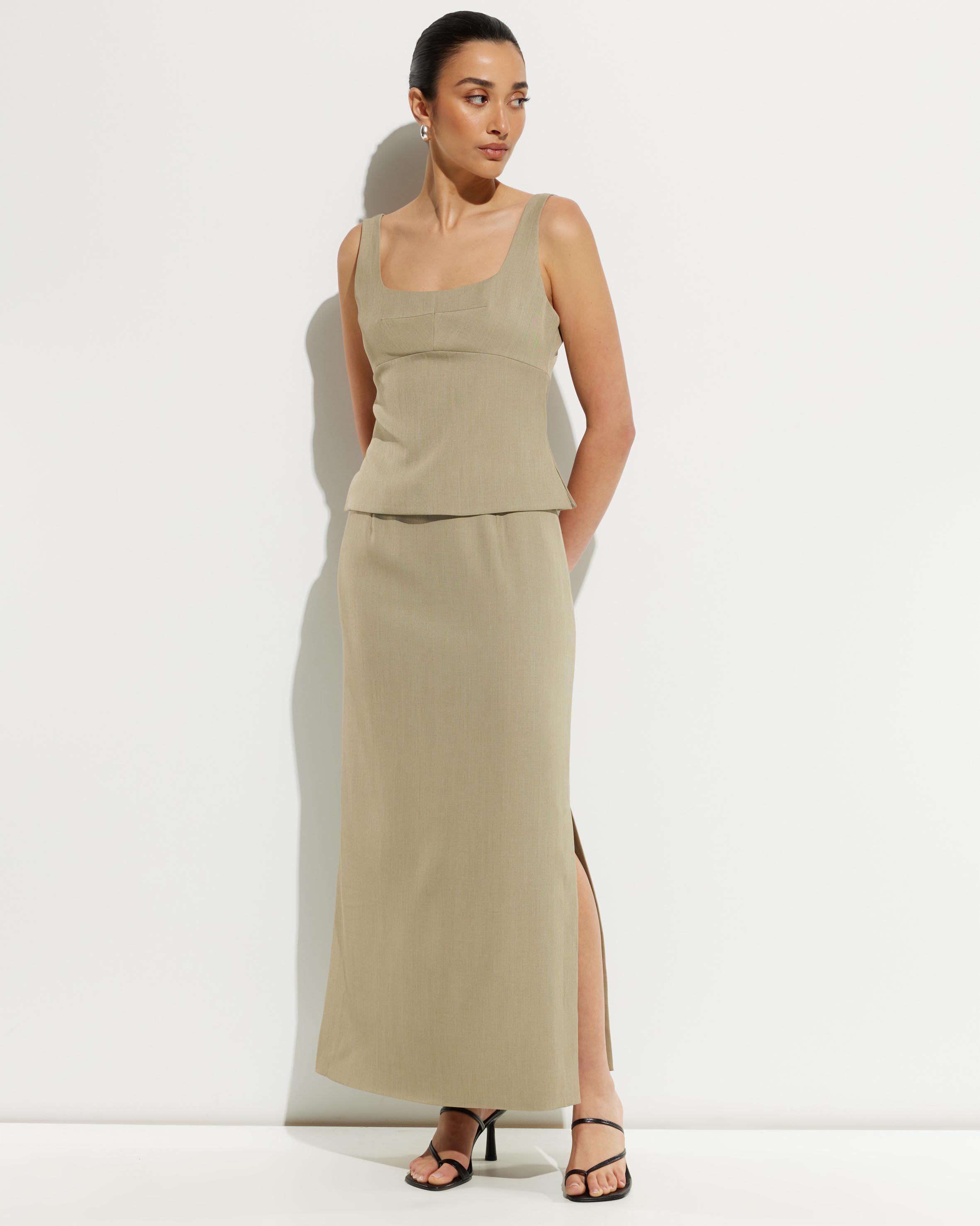 Saige Side Split Skirt