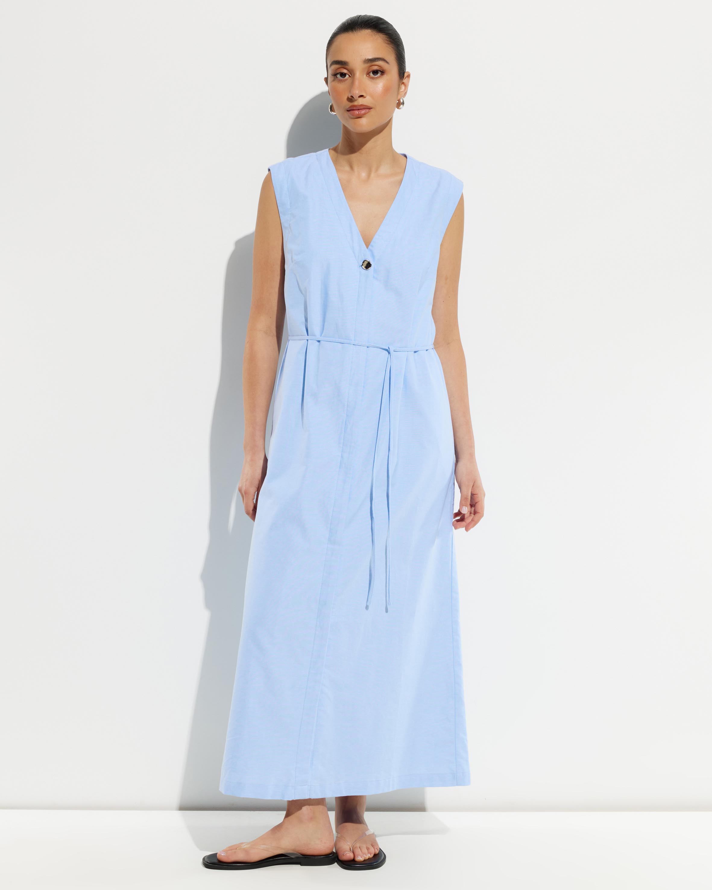 Macy Midi Vest Dress