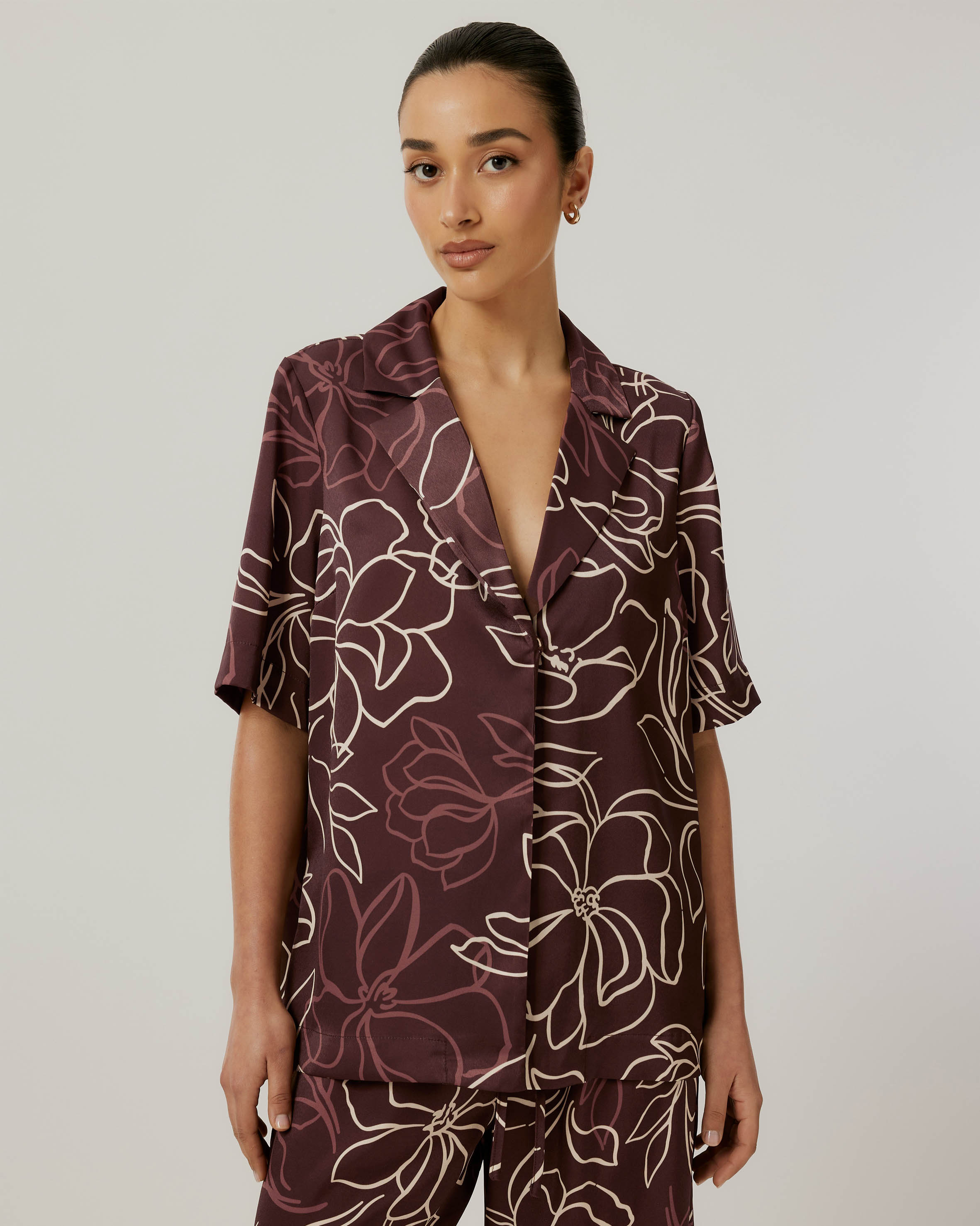 Sam Satin Shirt