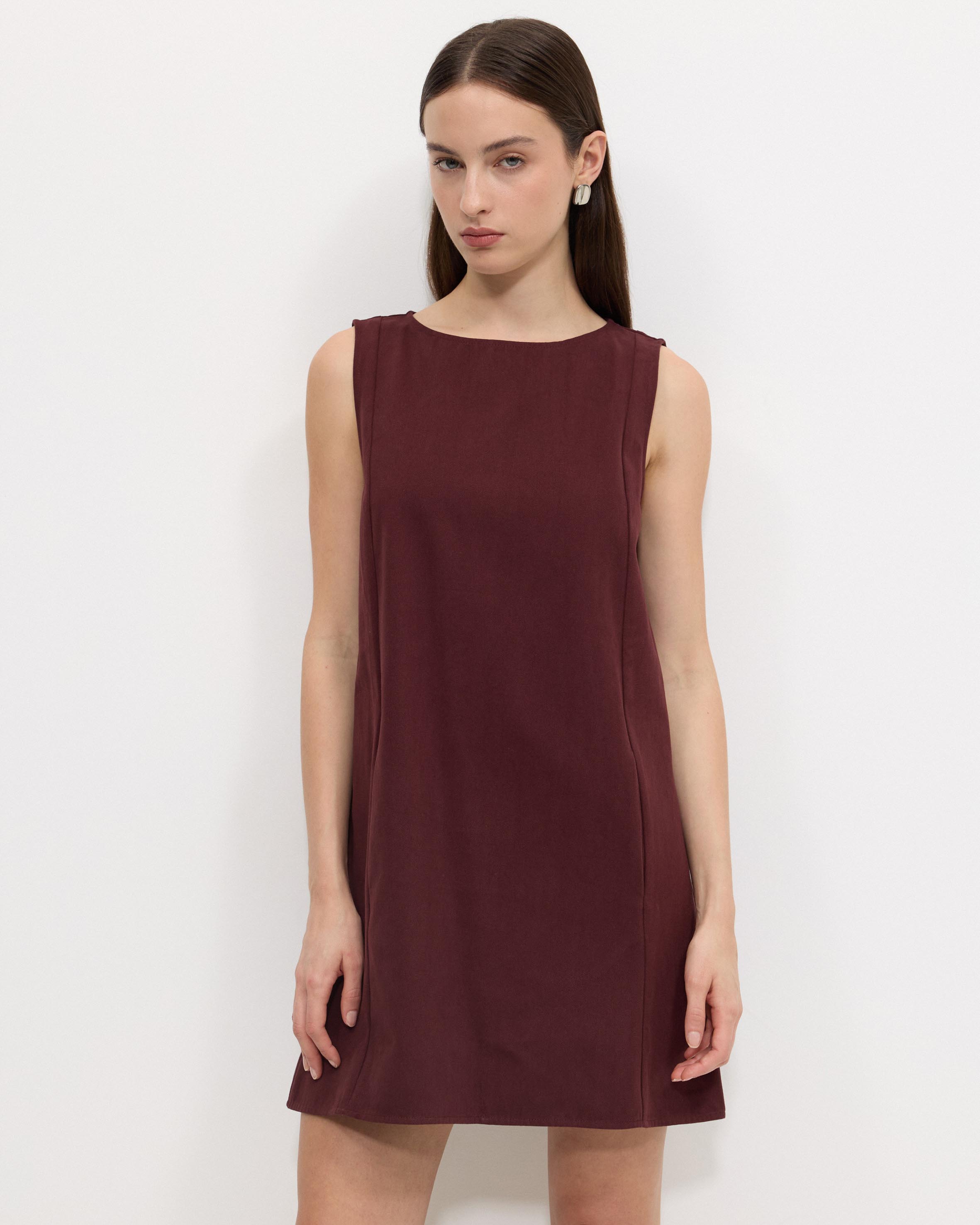Ruby Cotton Twill Shift Dress