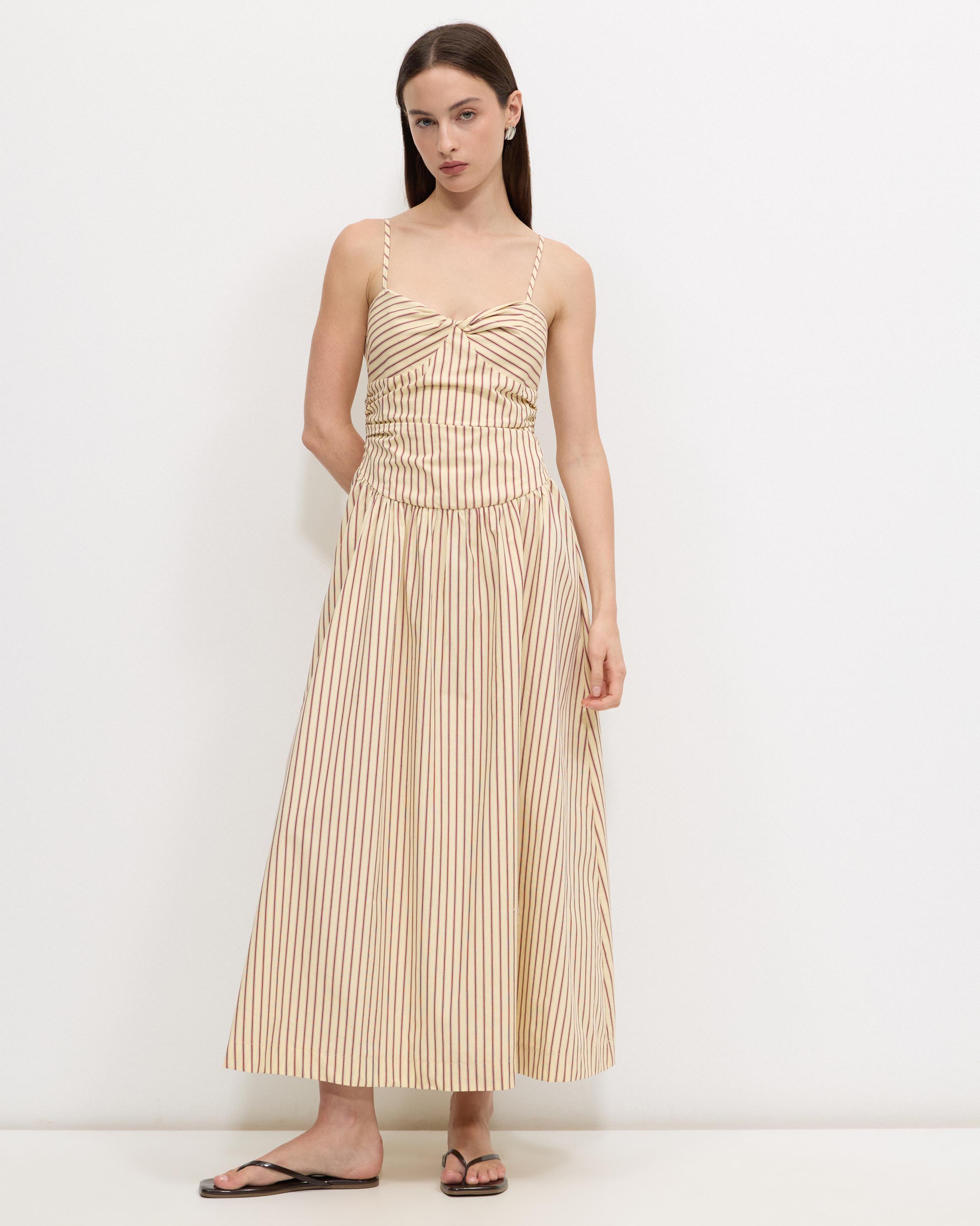 Hailey Twist Midi Dress