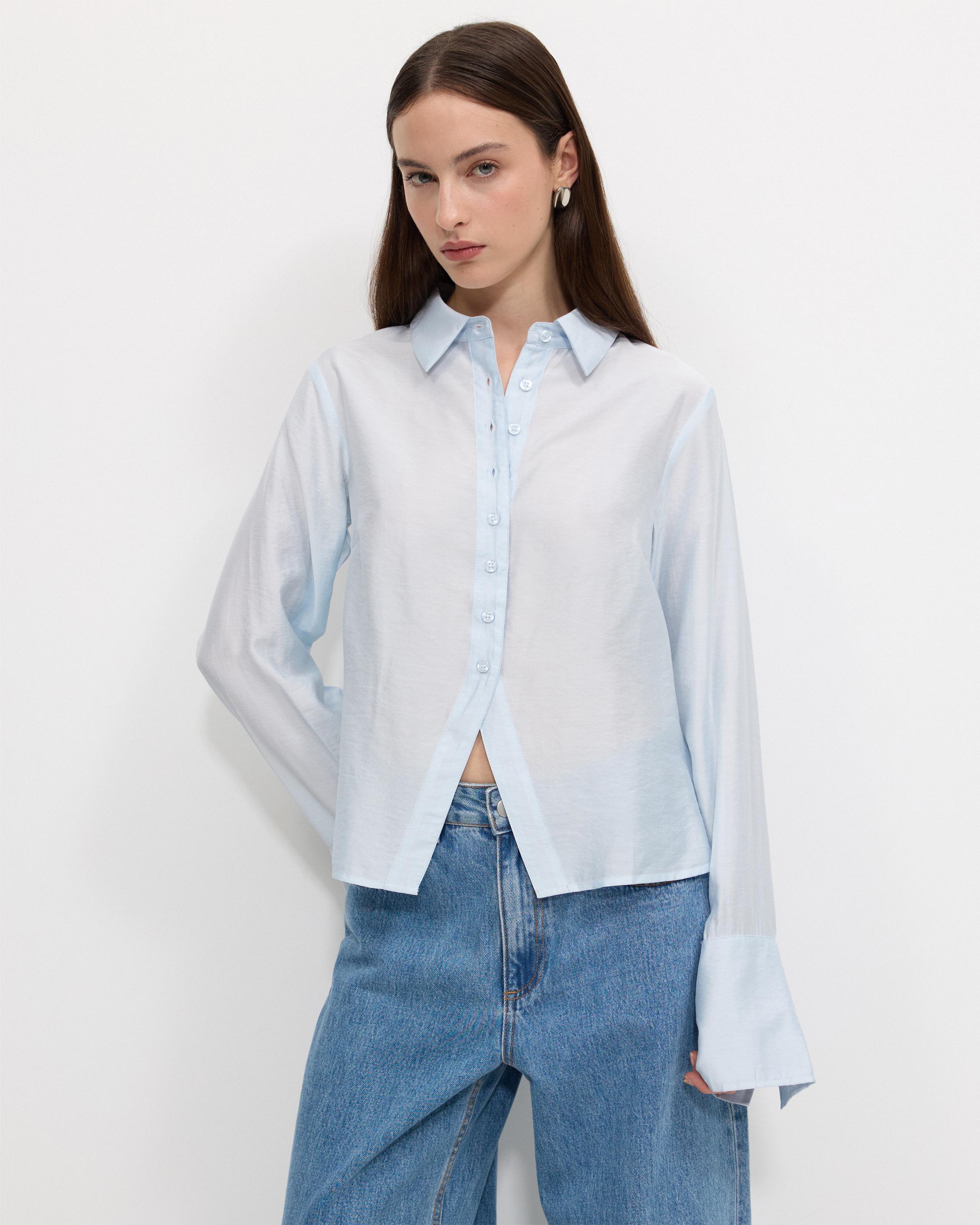 Malik Split Hem Shirt
