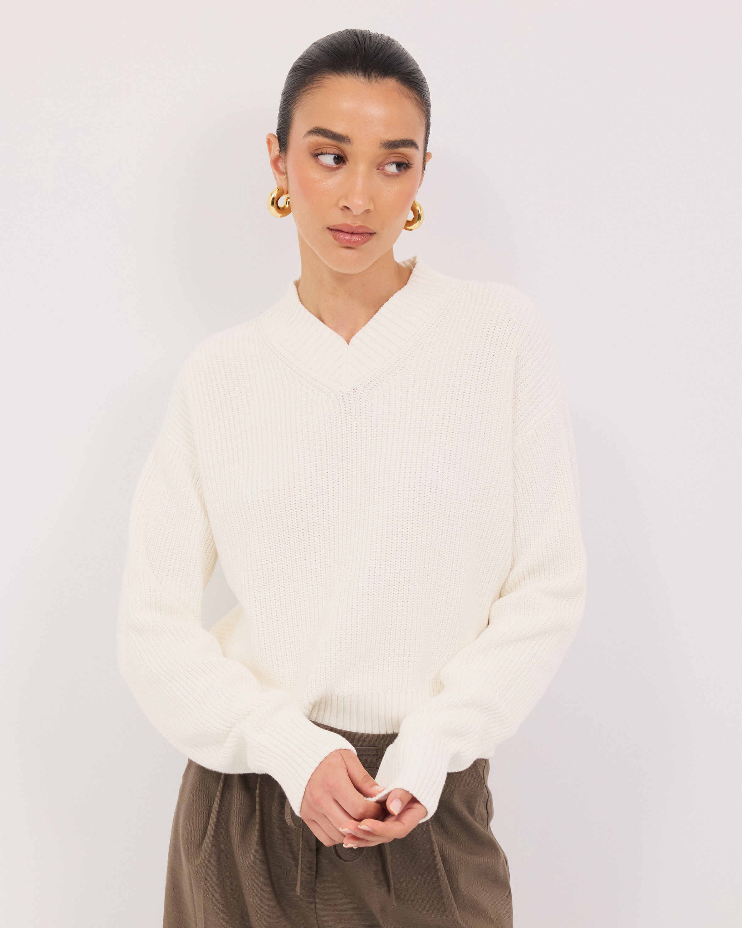 Ronnie V-Neck Jumper
