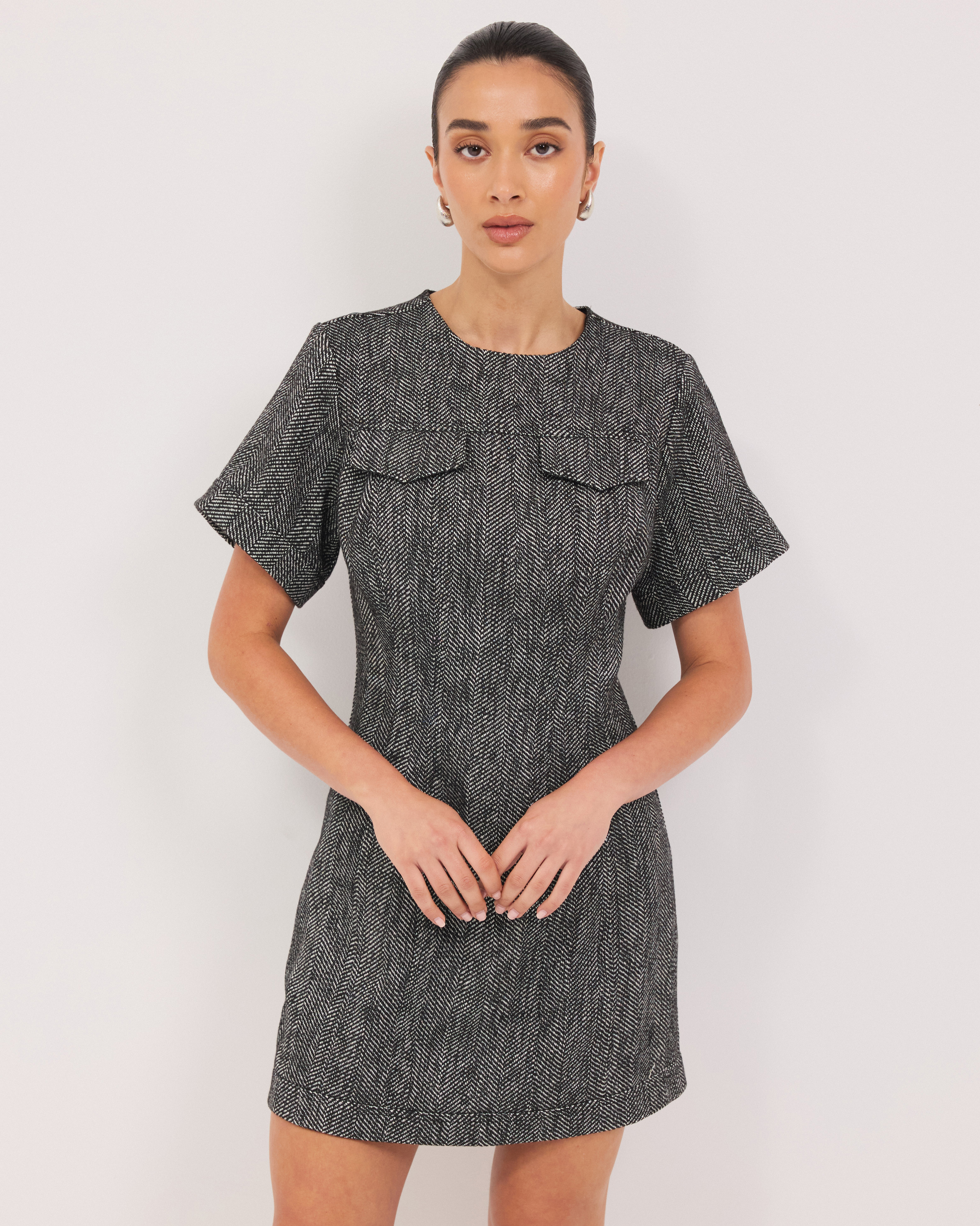 Henderson Tweed Mini Dress