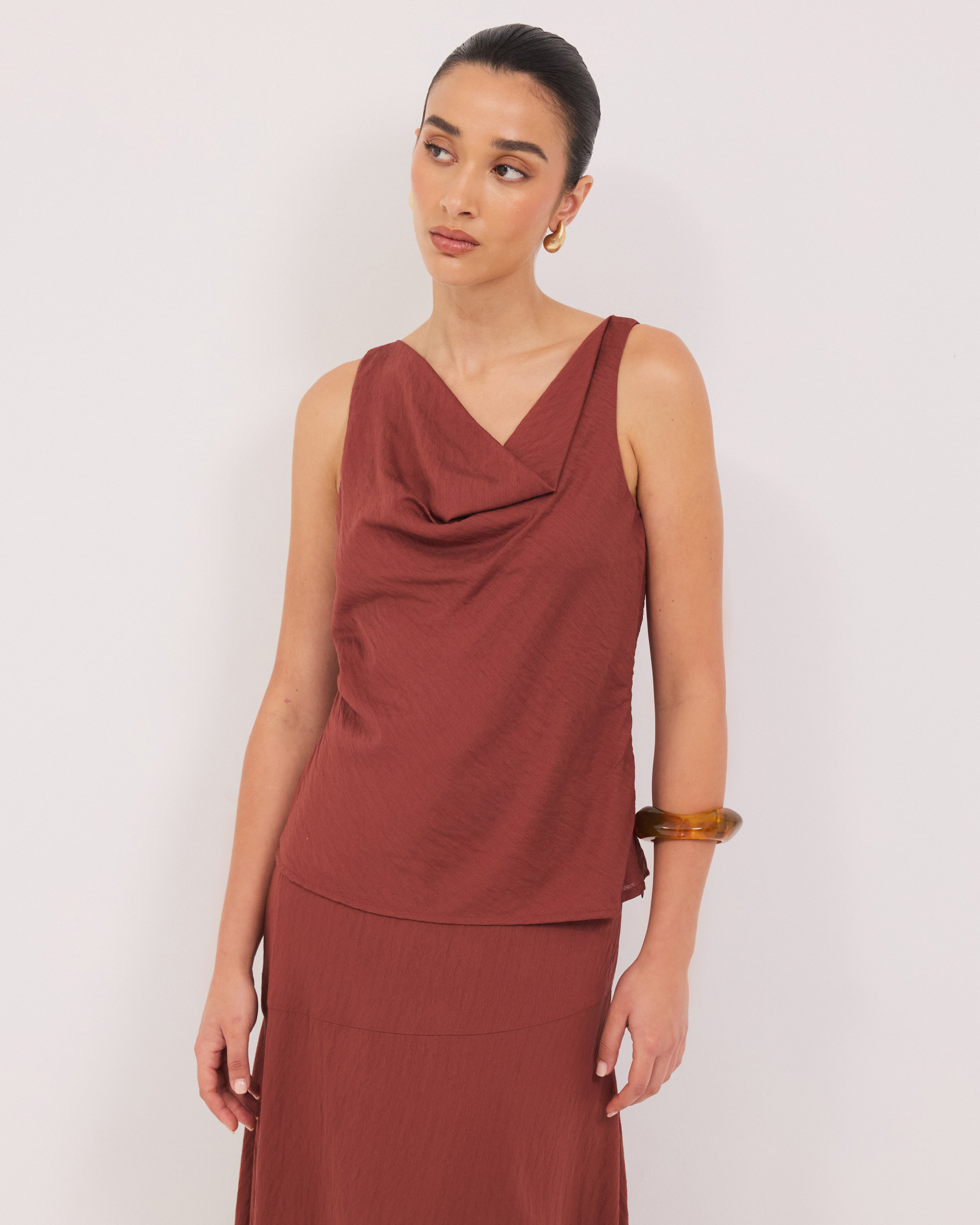 Kayanne Cowl Neck Top