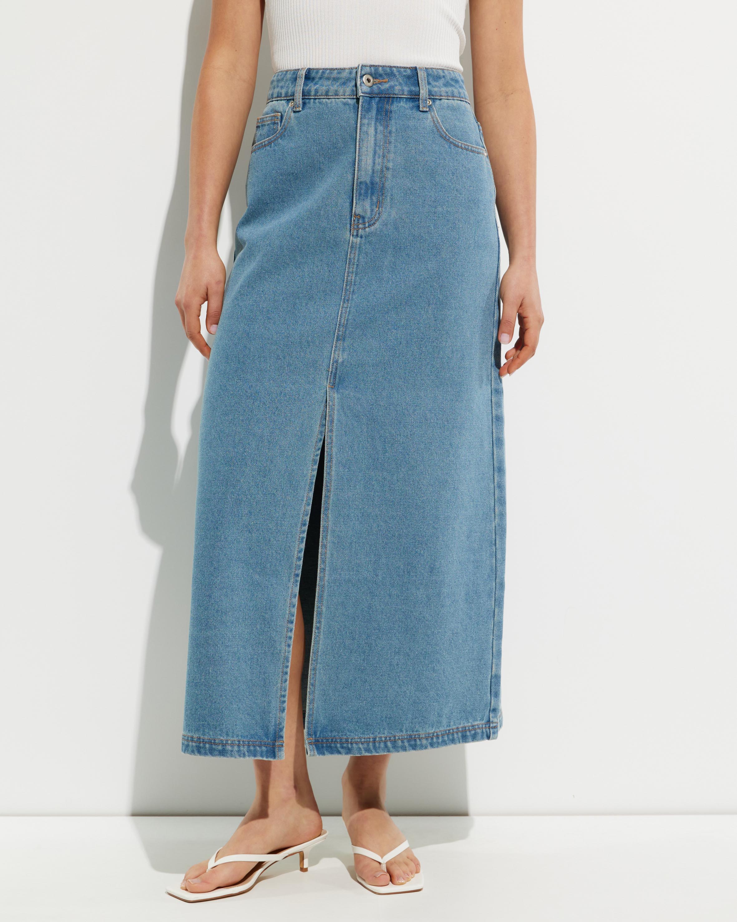 Cora Denim Skirt