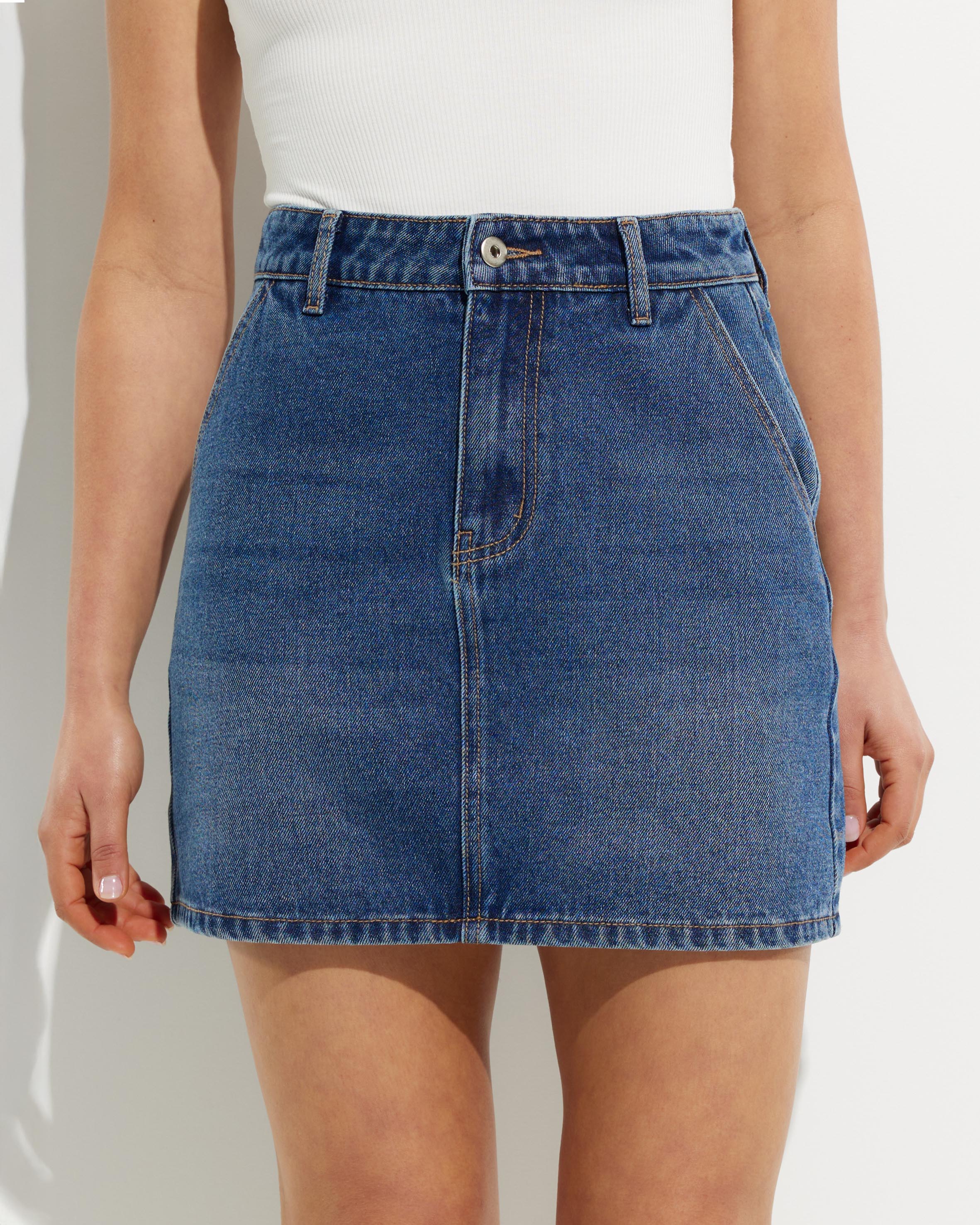 Alex Denim Skirt
