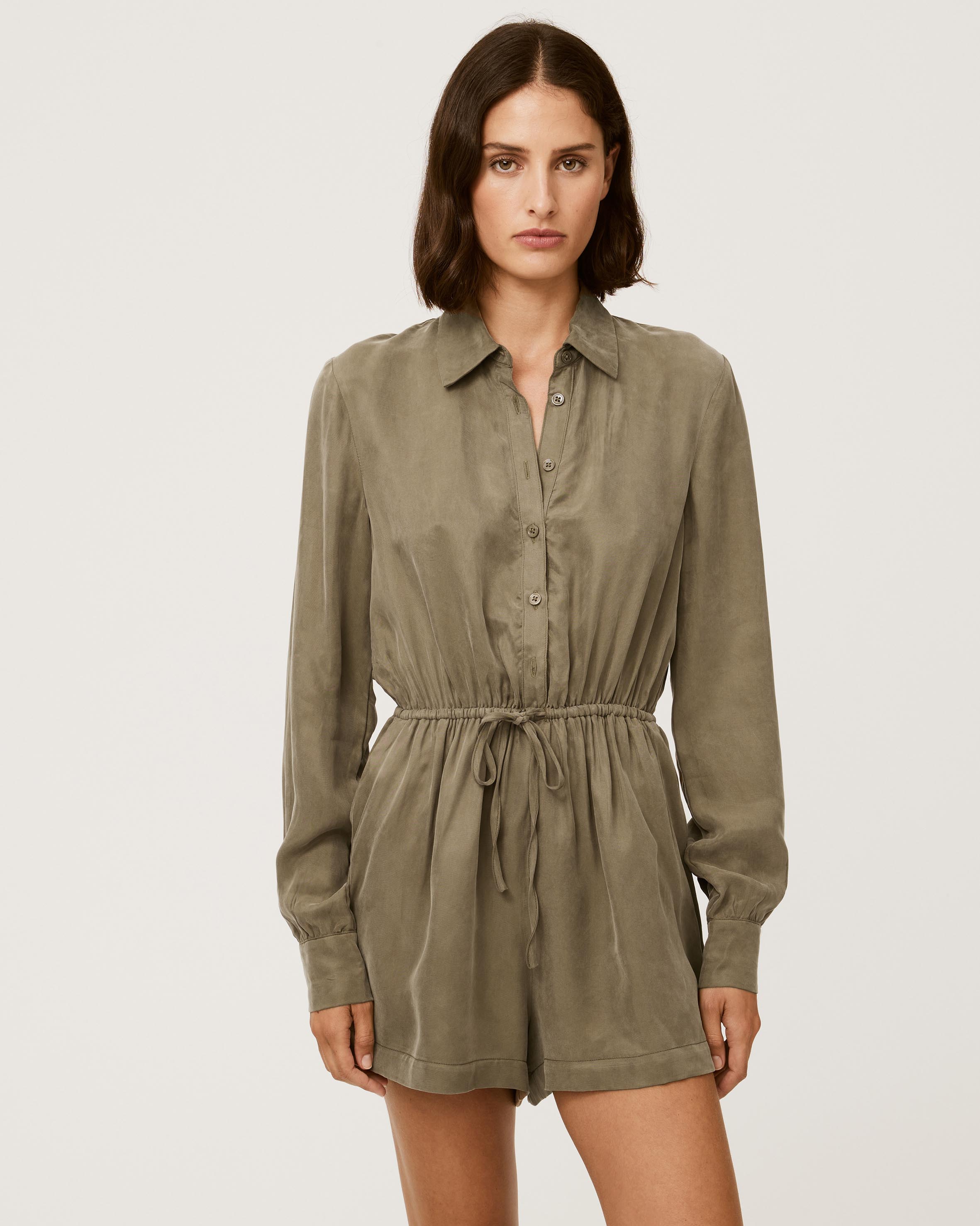 Pam Cupro Playsuit