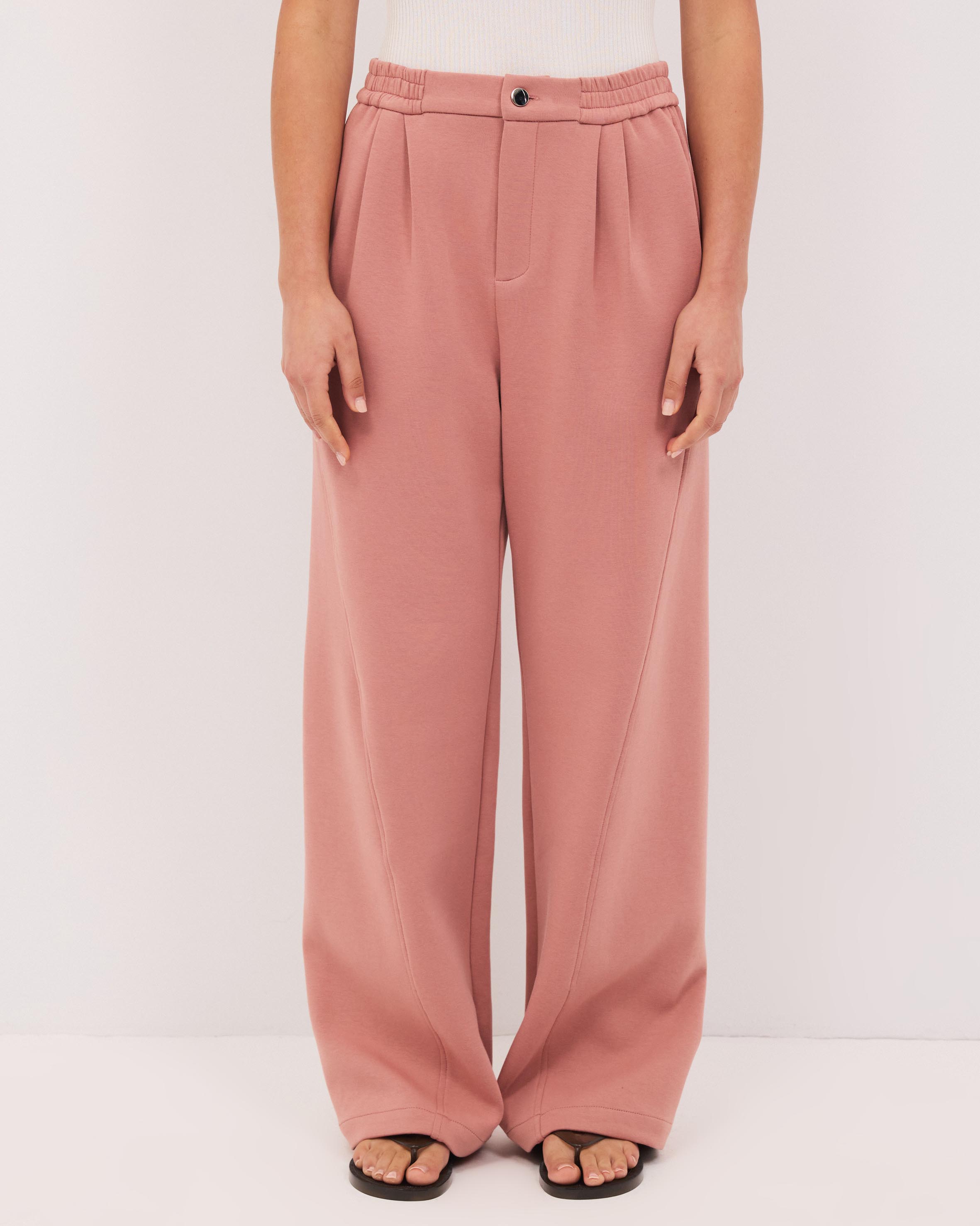 Conrad Bonded Jersey Pants