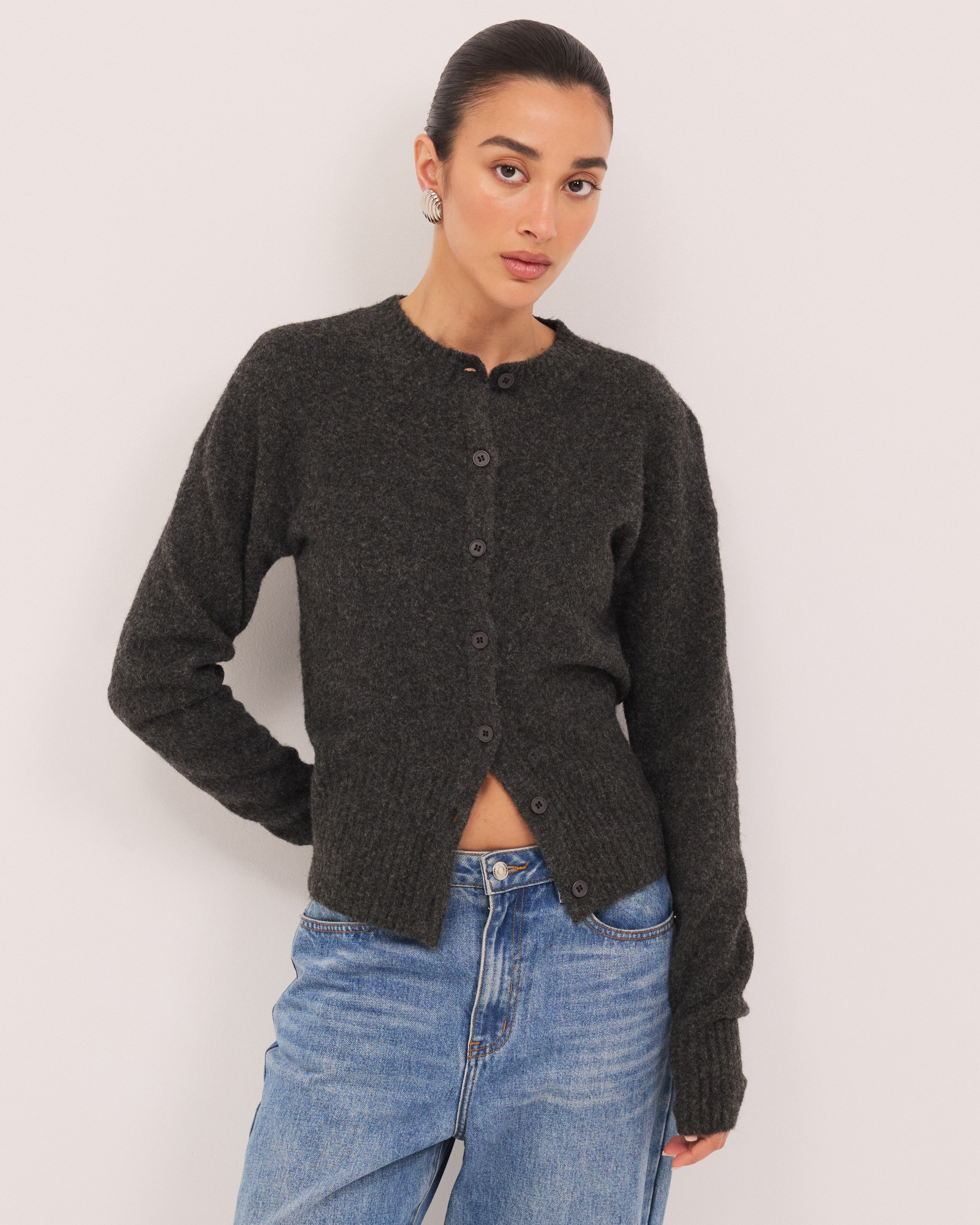 Collins Fitted Knit Cardigan