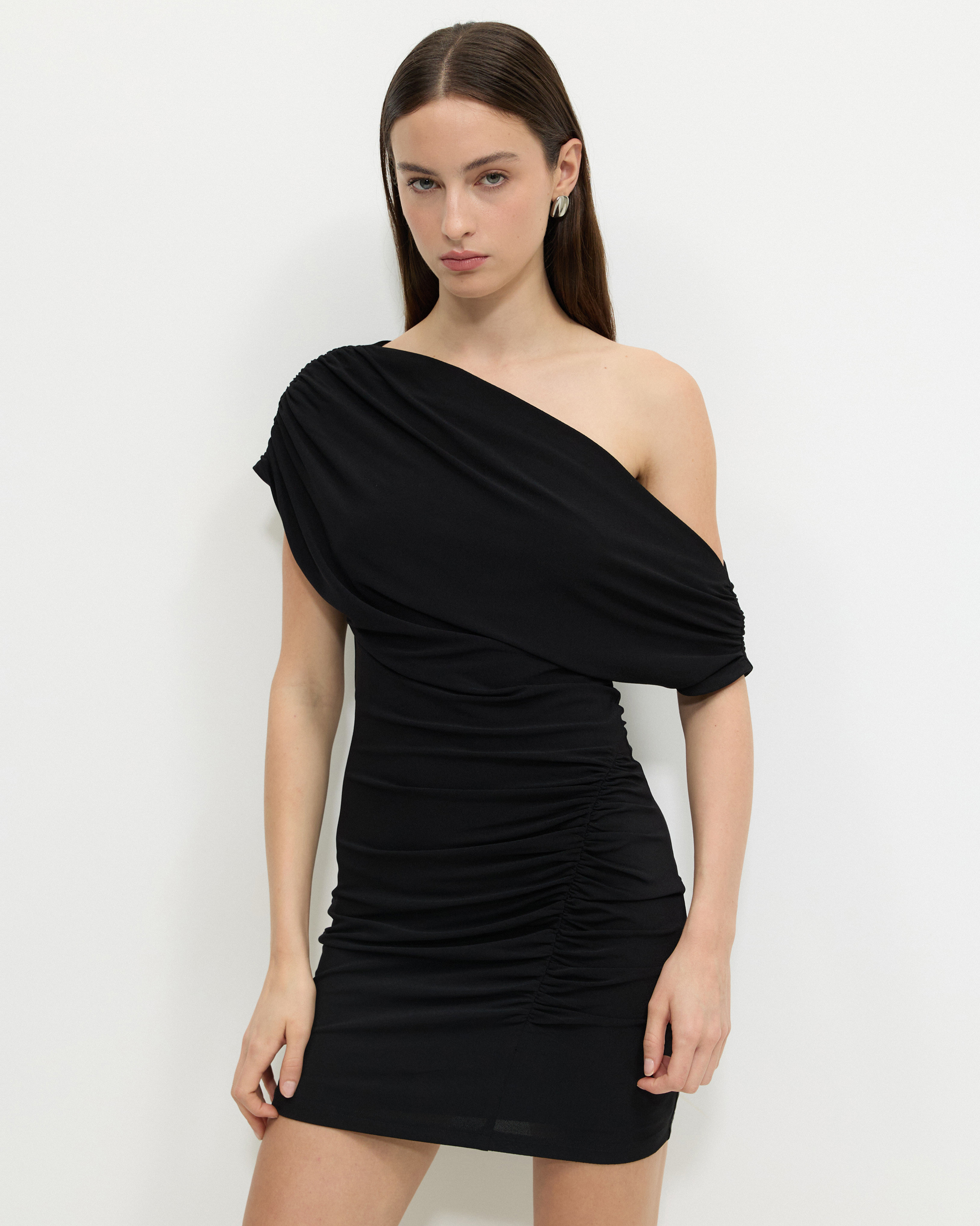 Bonner Draped Mini Dress