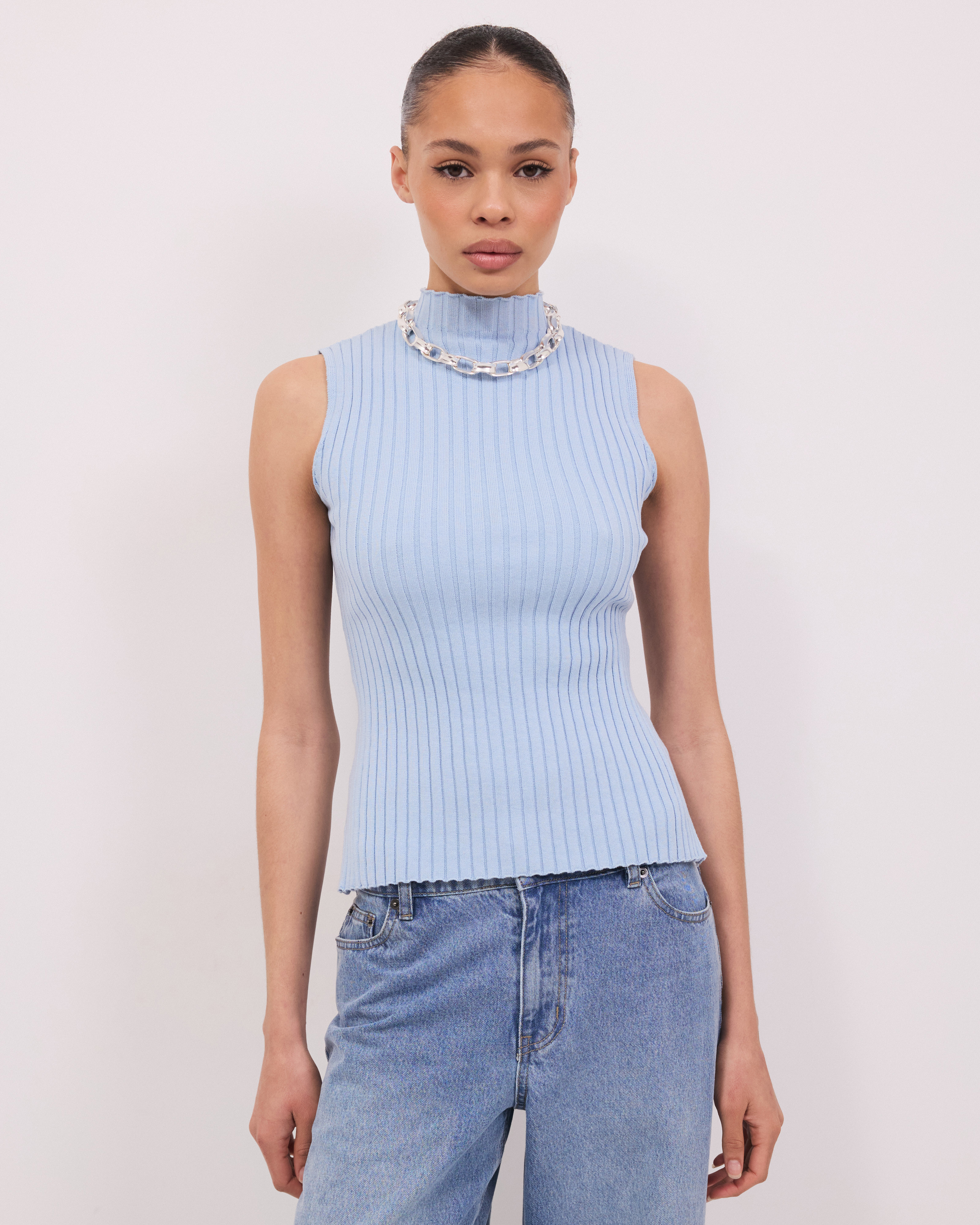 Brynne Funnel Neck Top