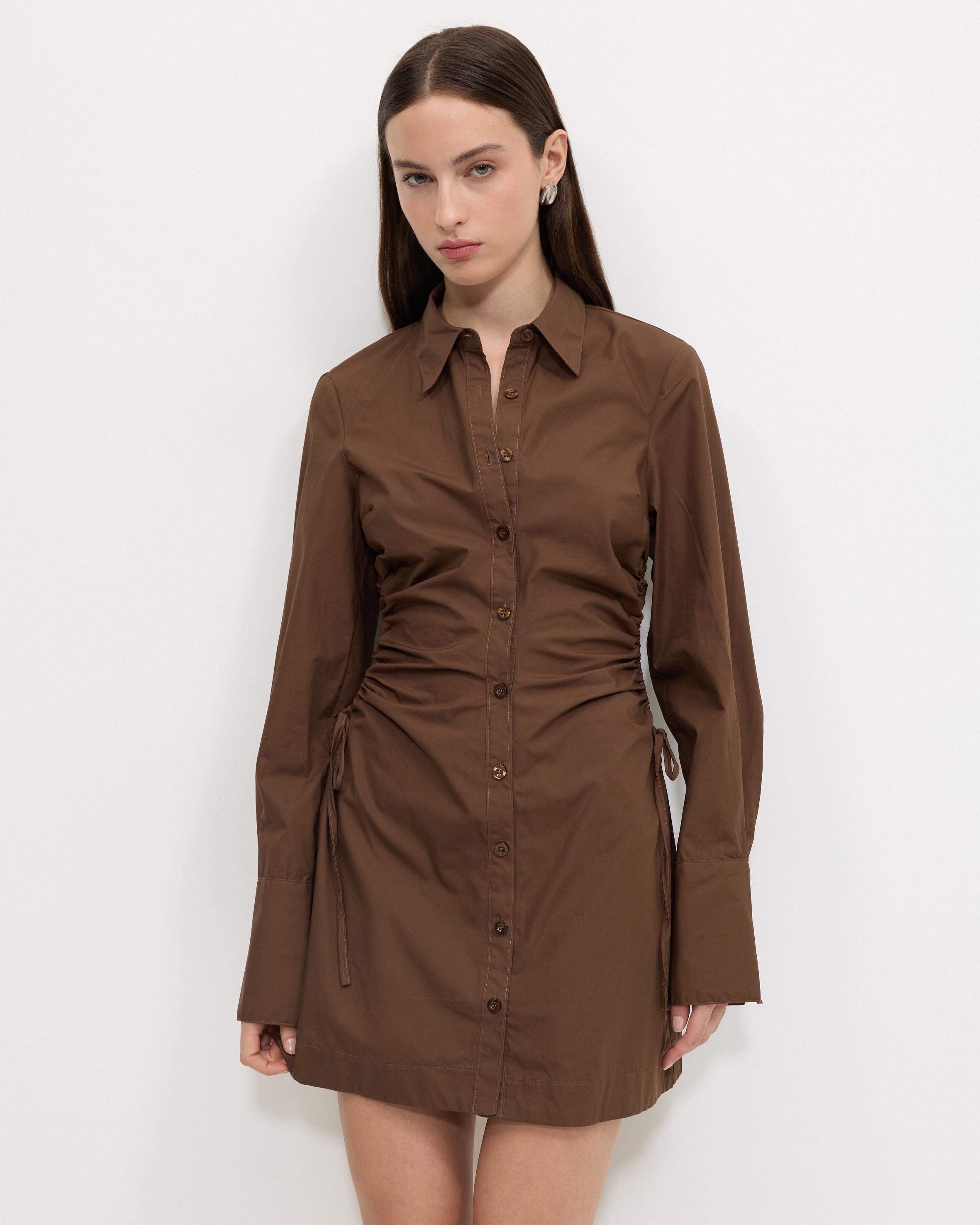 Luna Mini Shirt Dress
