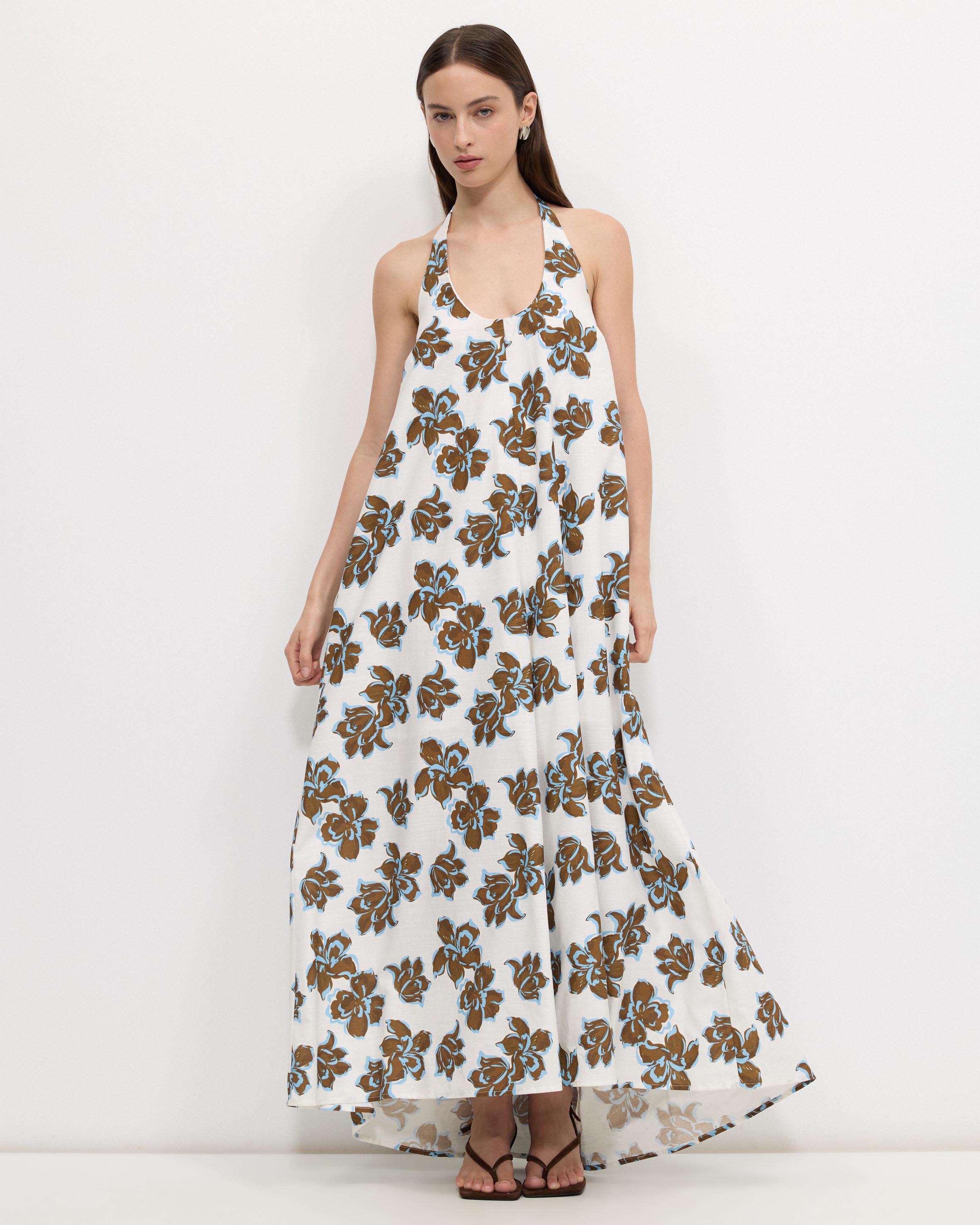 Lucy Scoop Neck Maxi Dress