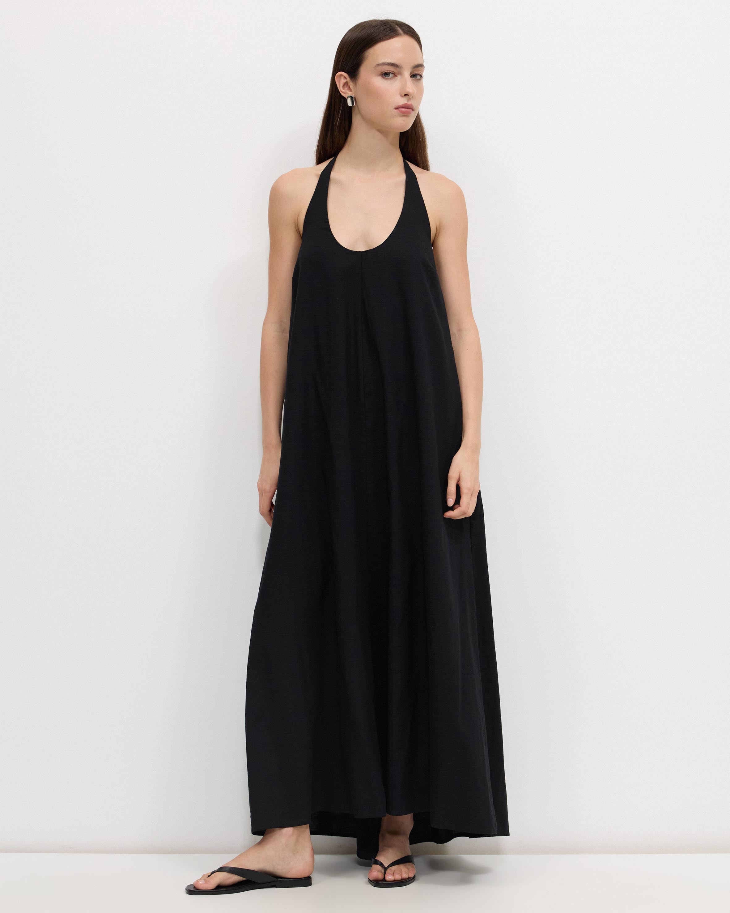 Lucy Scoop Neck Maxi Dress