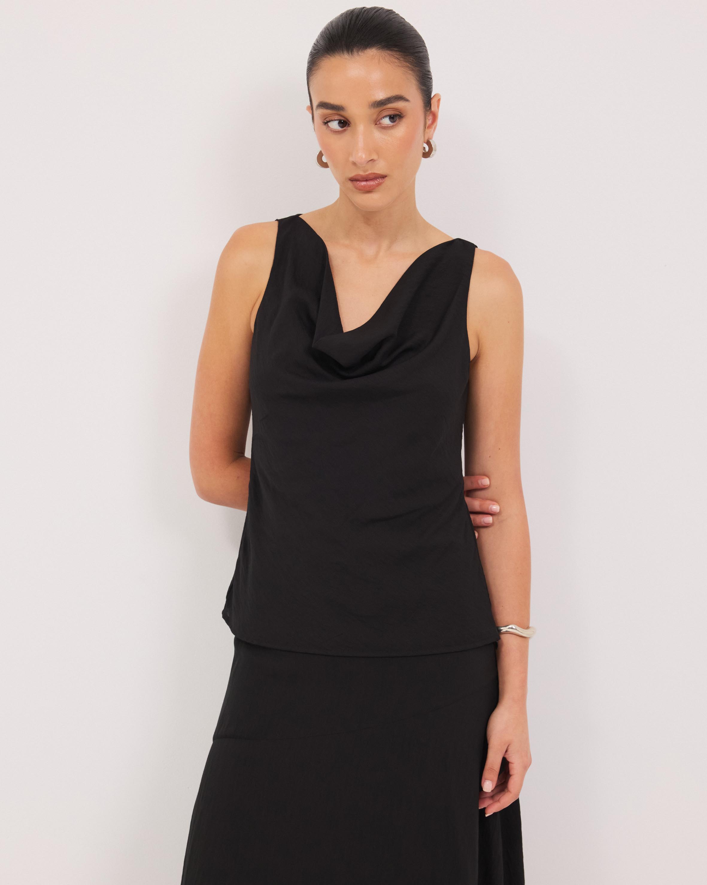 Kayanne Cowl Neck Top