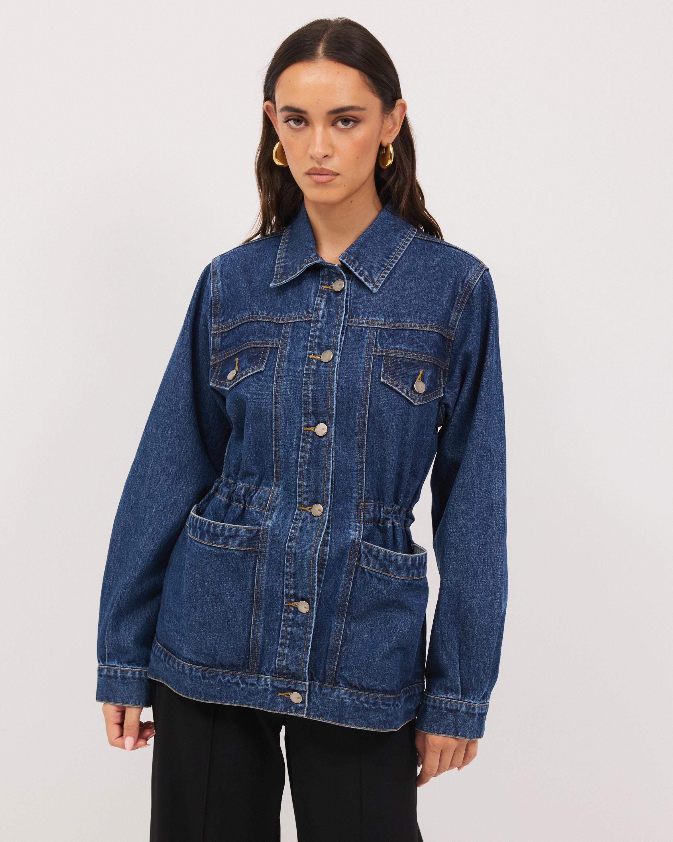 Margot Denim Barn Jacket